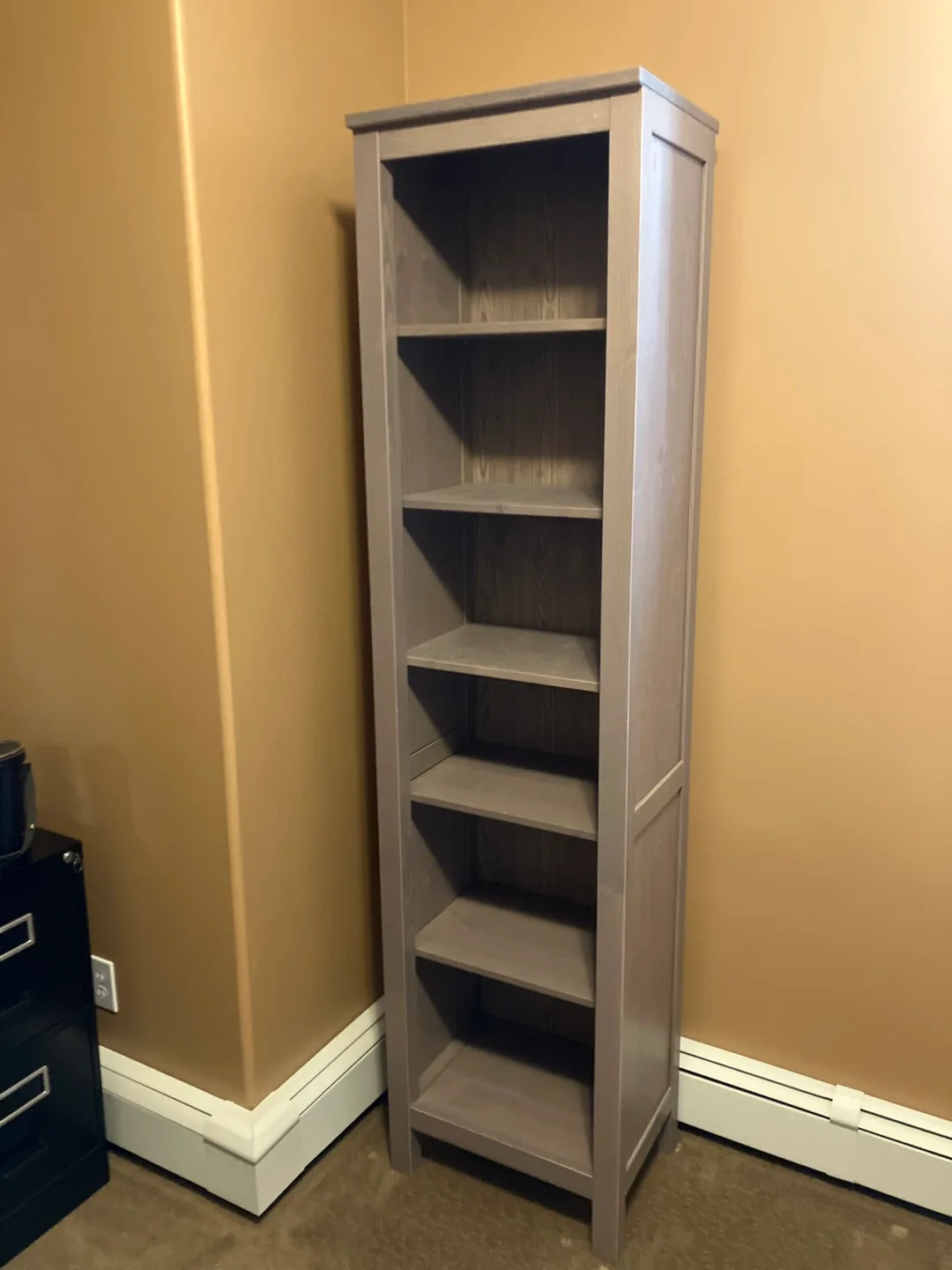Grey Wooden Bookcase thumbnail