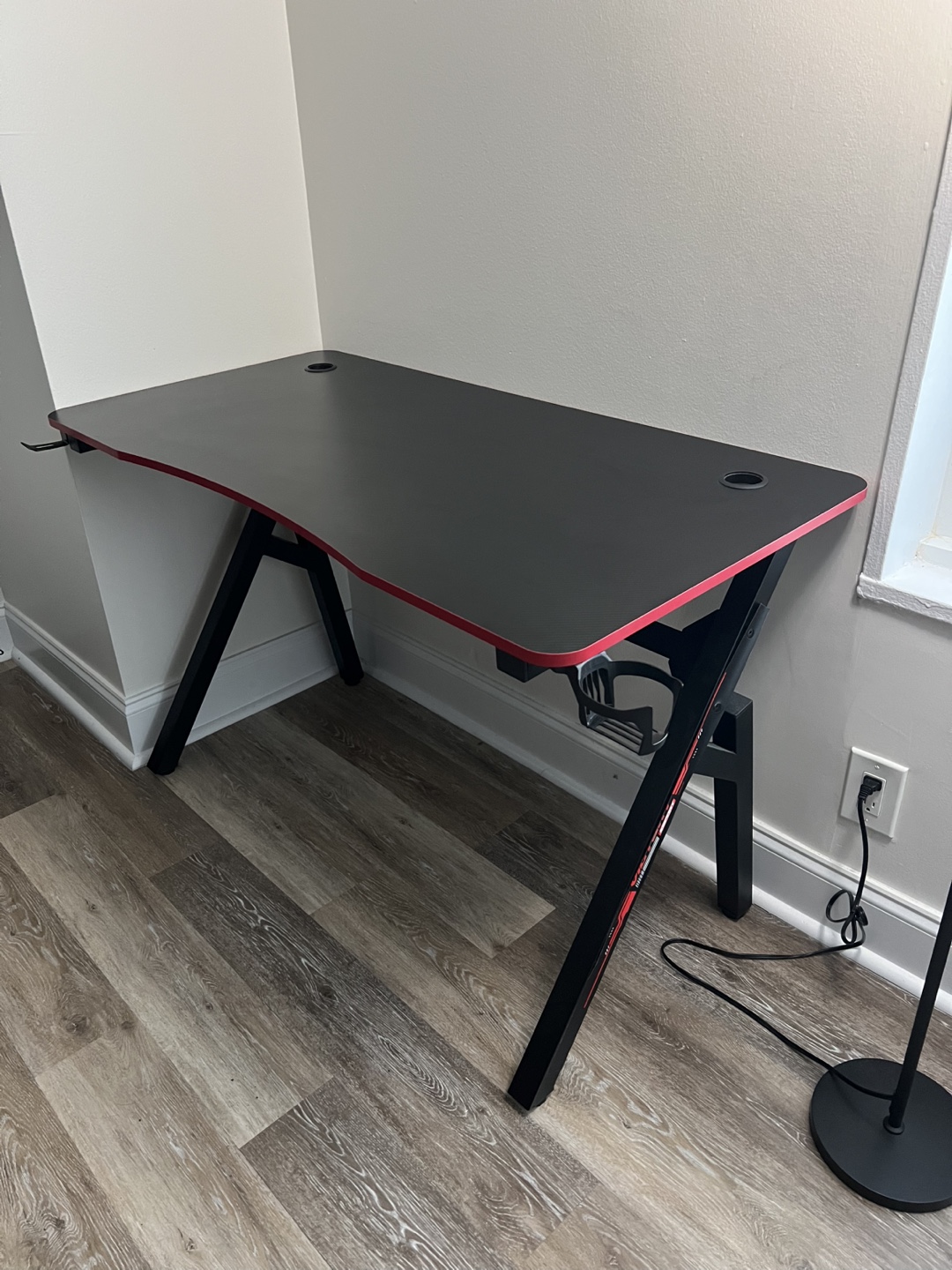 Gaming Desk - Black & Red