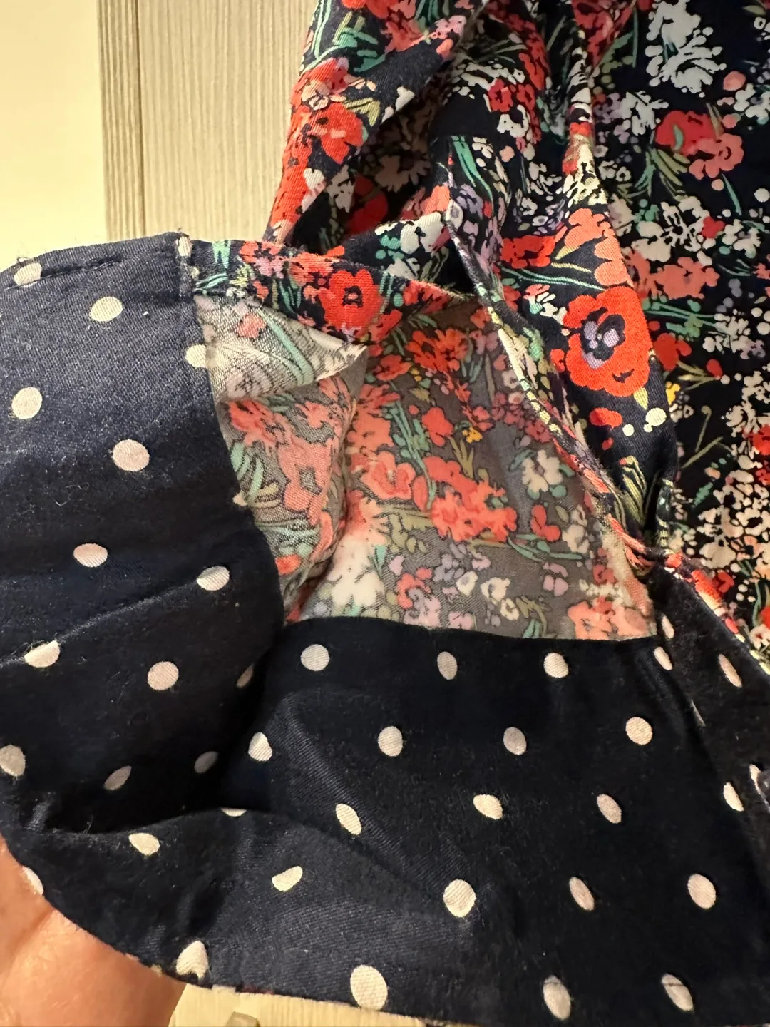 Chaps Floral Print Button Down Shirt - Size S image indicator(4)