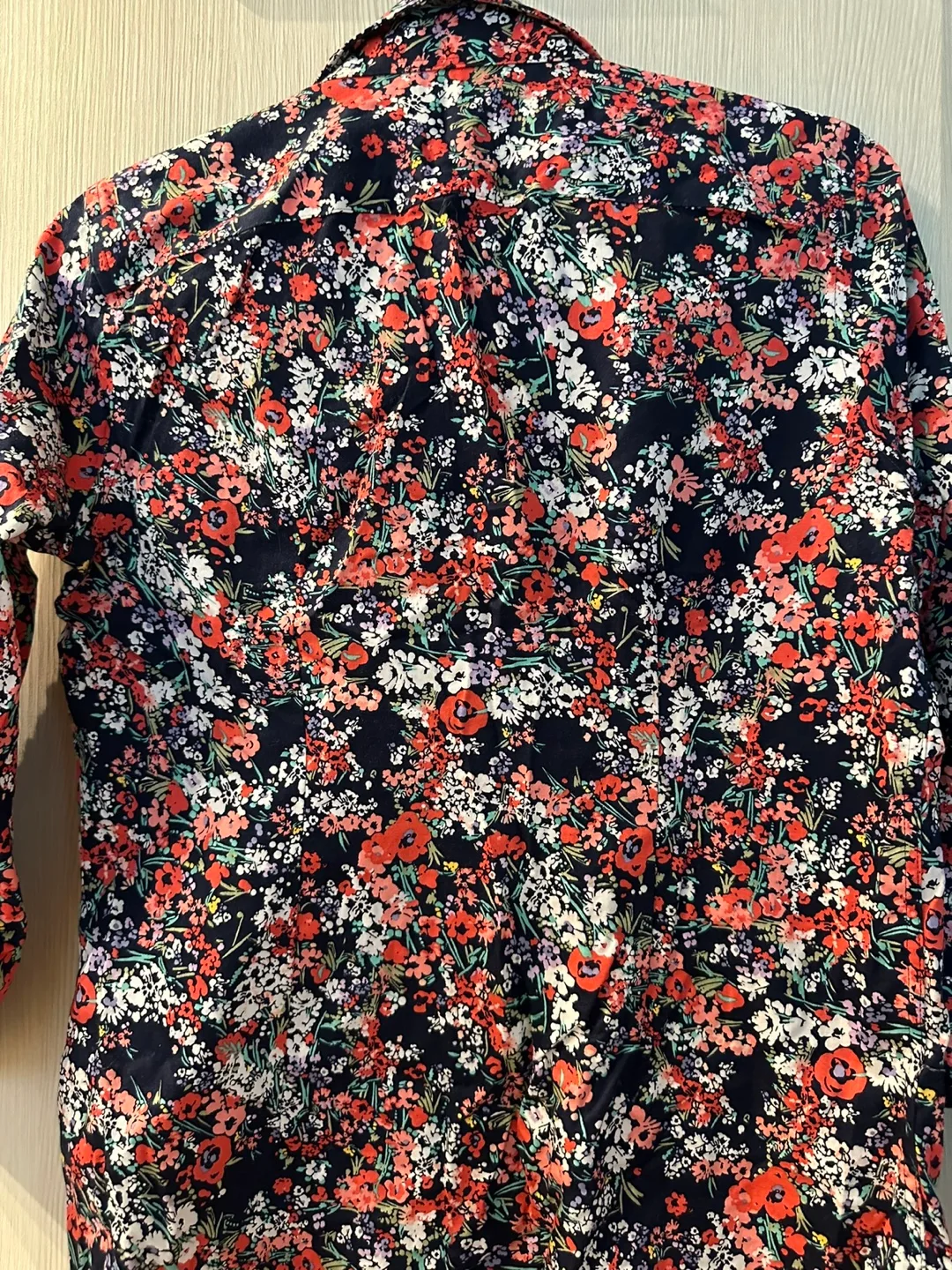 Chaps Floral Print Button Down Shirt - Size S image indicator(5)