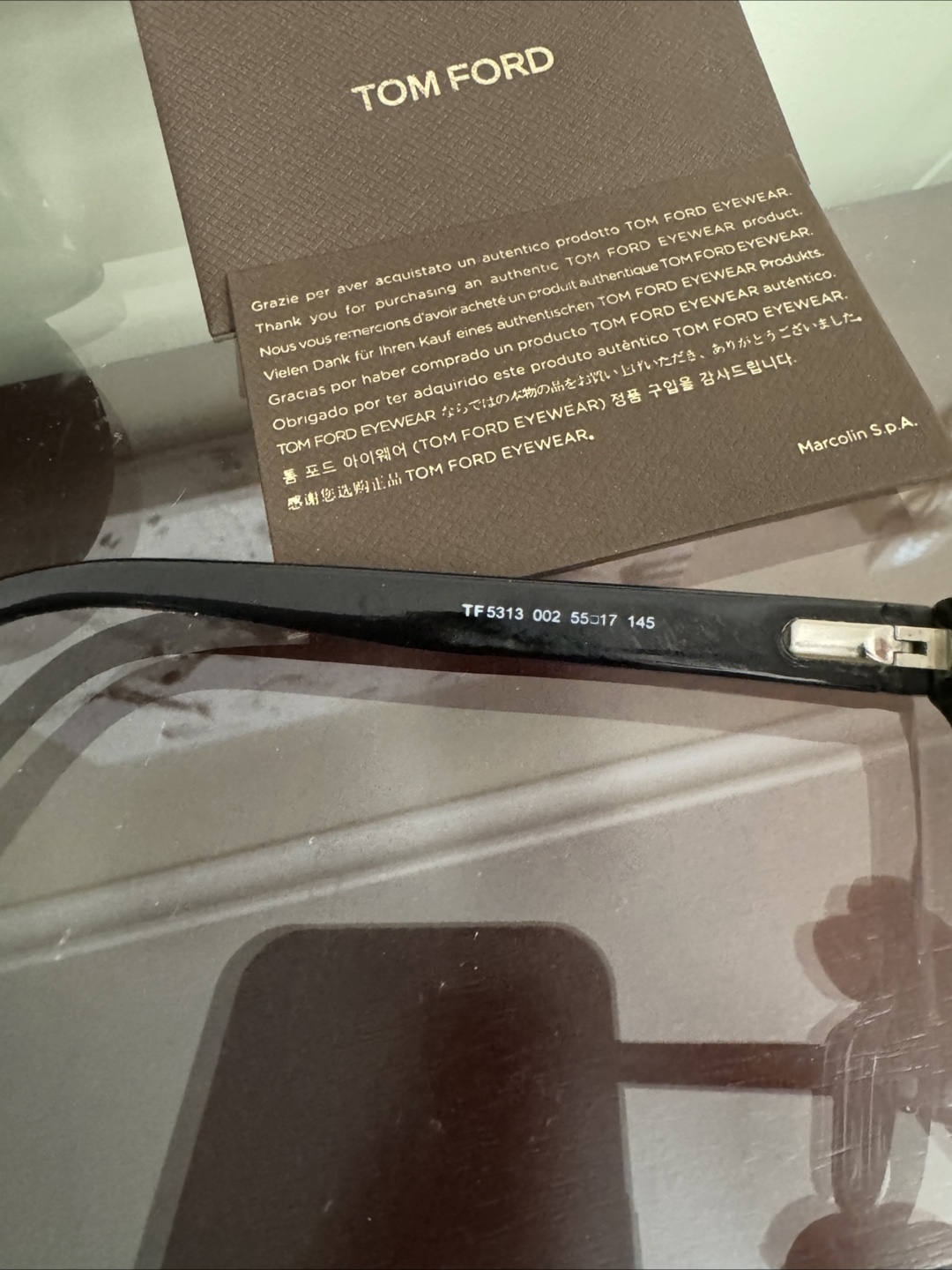 Genuine Tom Fords Eyeglasses with prescription - photo 2