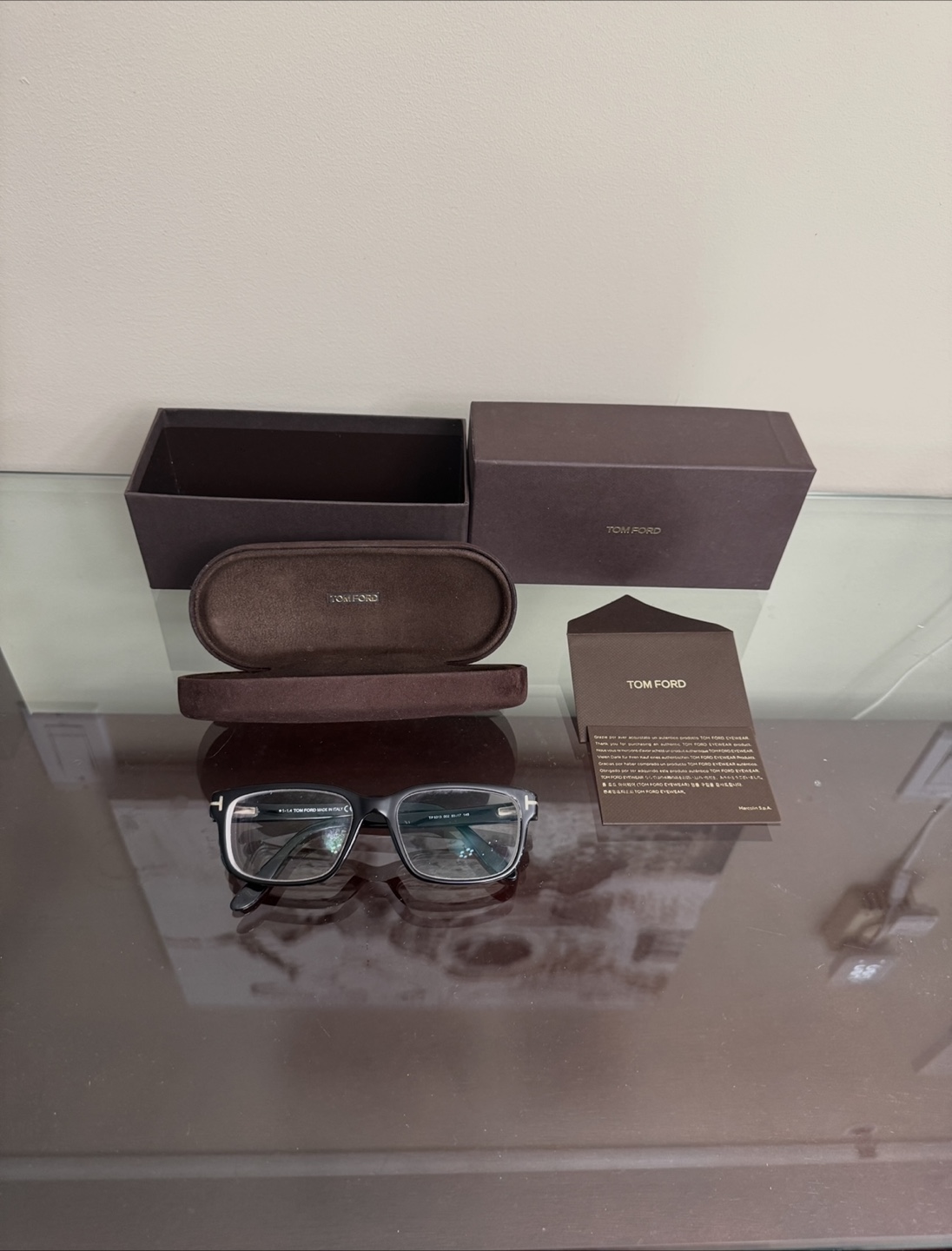 Genuine Tom Fords Eyeglasses with prescription