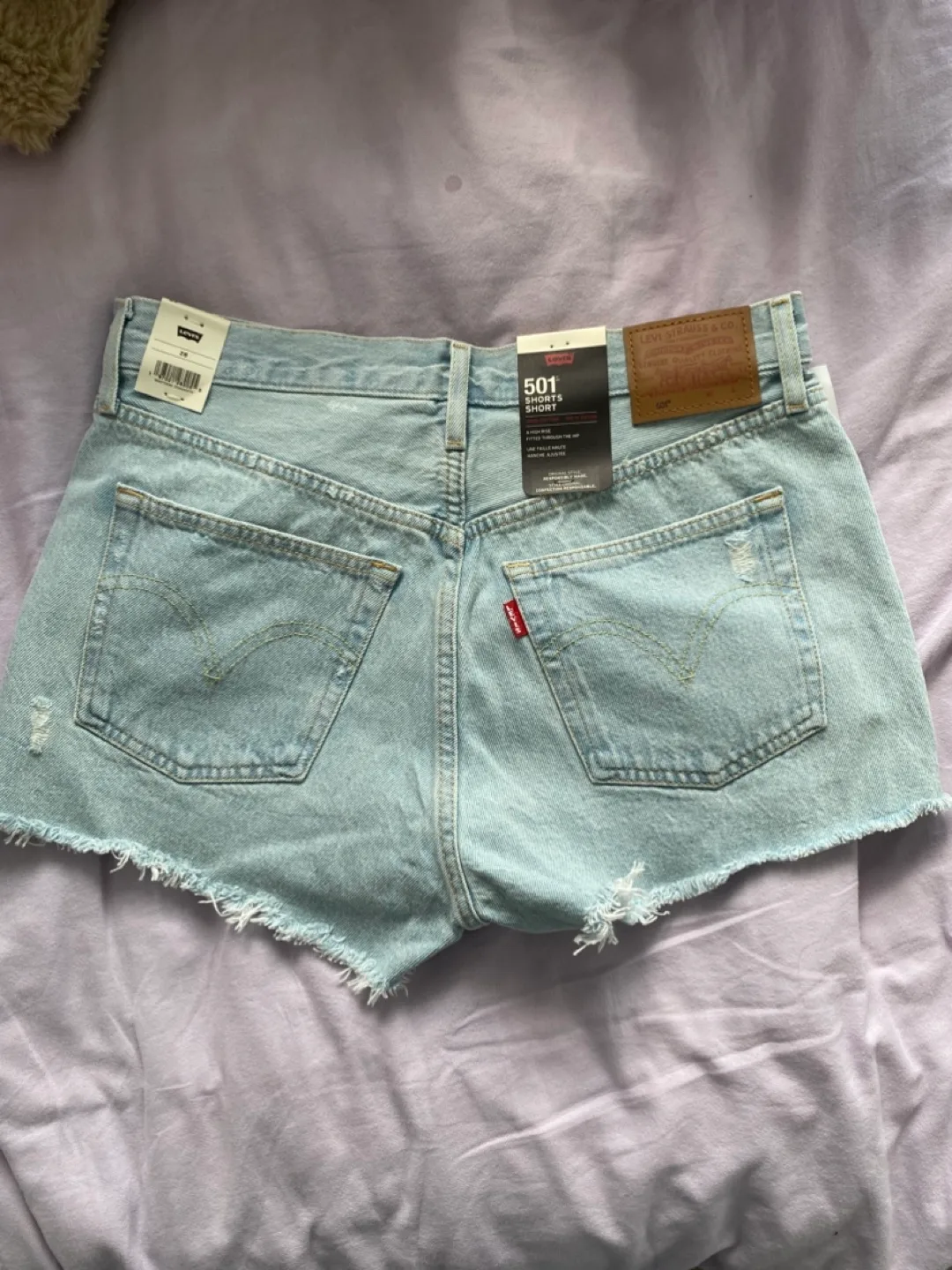 Levi's 501 Shorts - Size 28 thumbnail