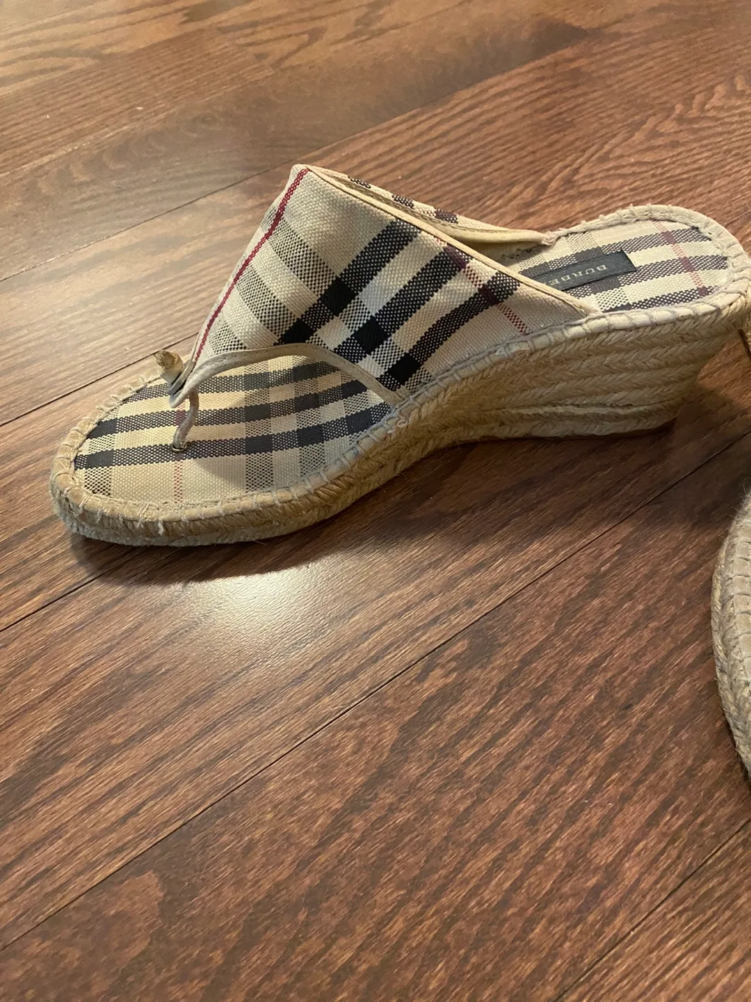 Burberry Espadrille Wedge Sandals image indicator(2)