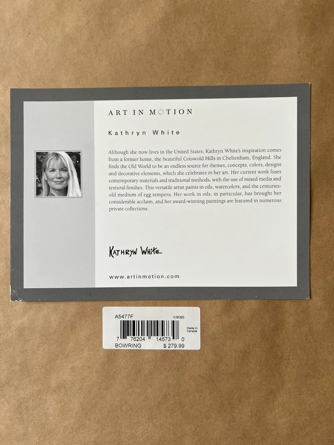 Kathryn White Art in Motion Framed Print image indicator(4)