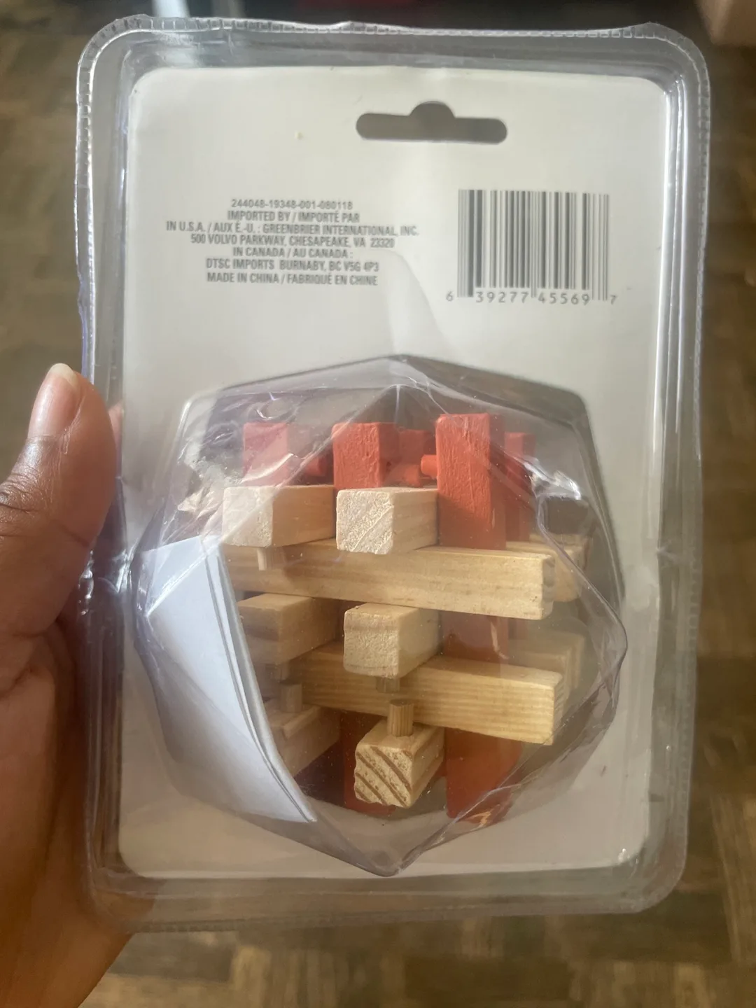 Brain Teaser Real Wood 3D Puzzle 6+ image indicator(2)