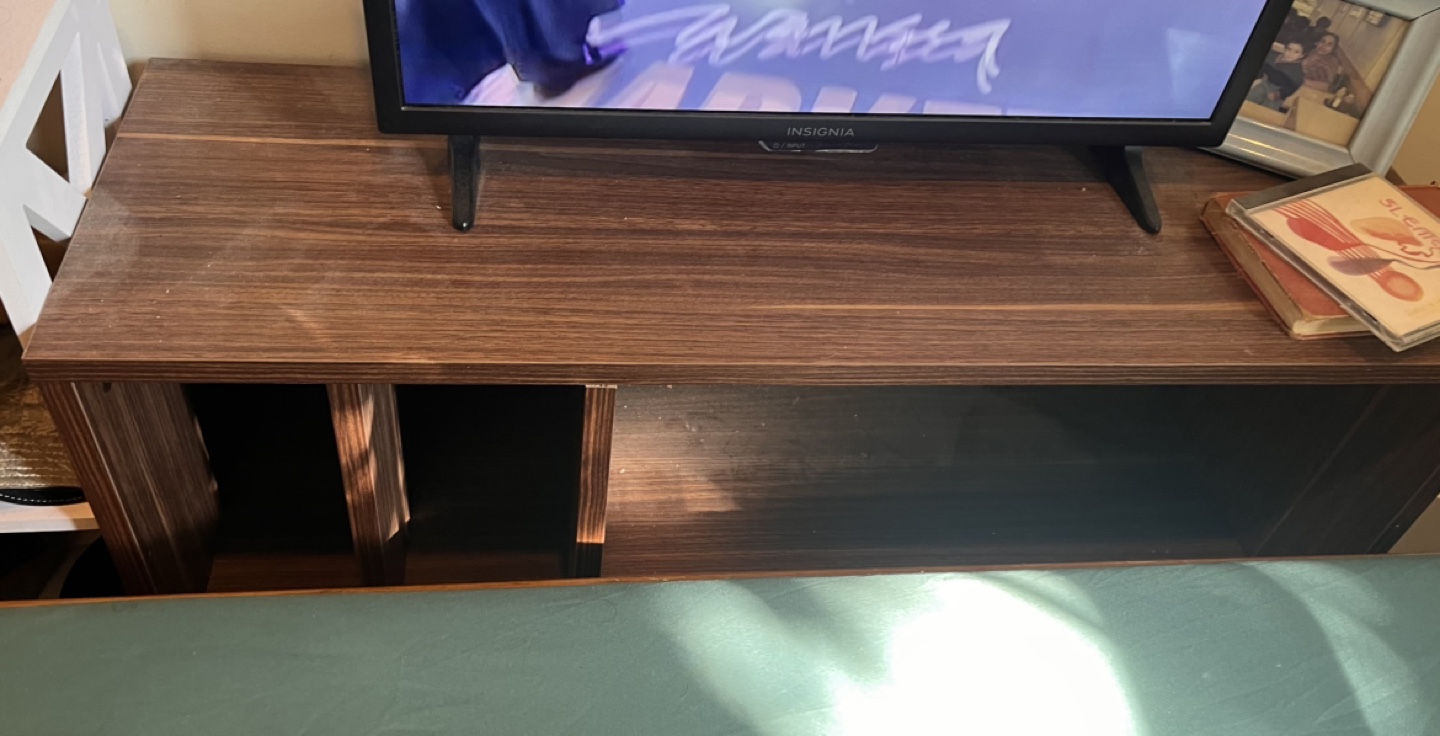 Brown Wood TV Stand - photo 3