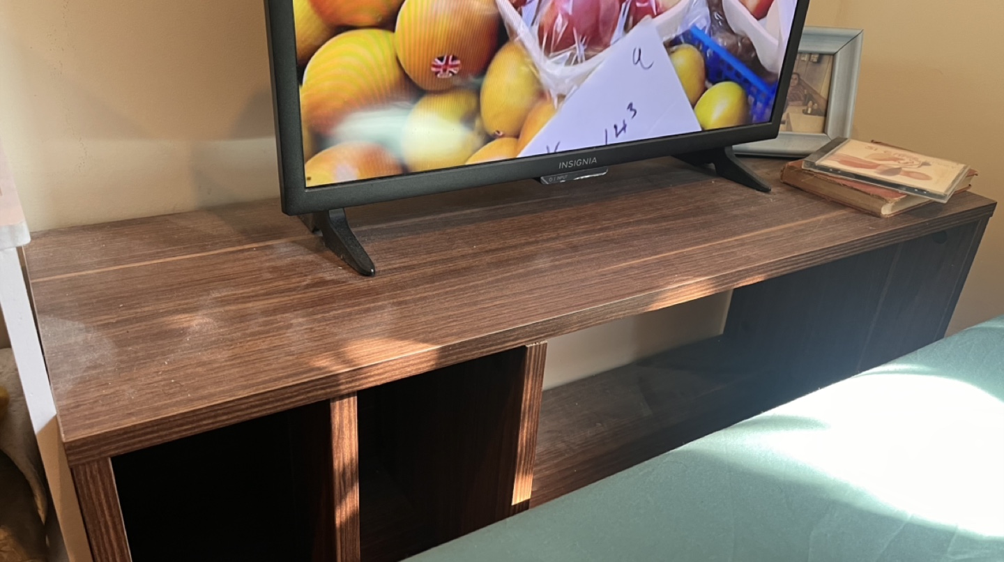 Brown Wood TV Stand - photo 4