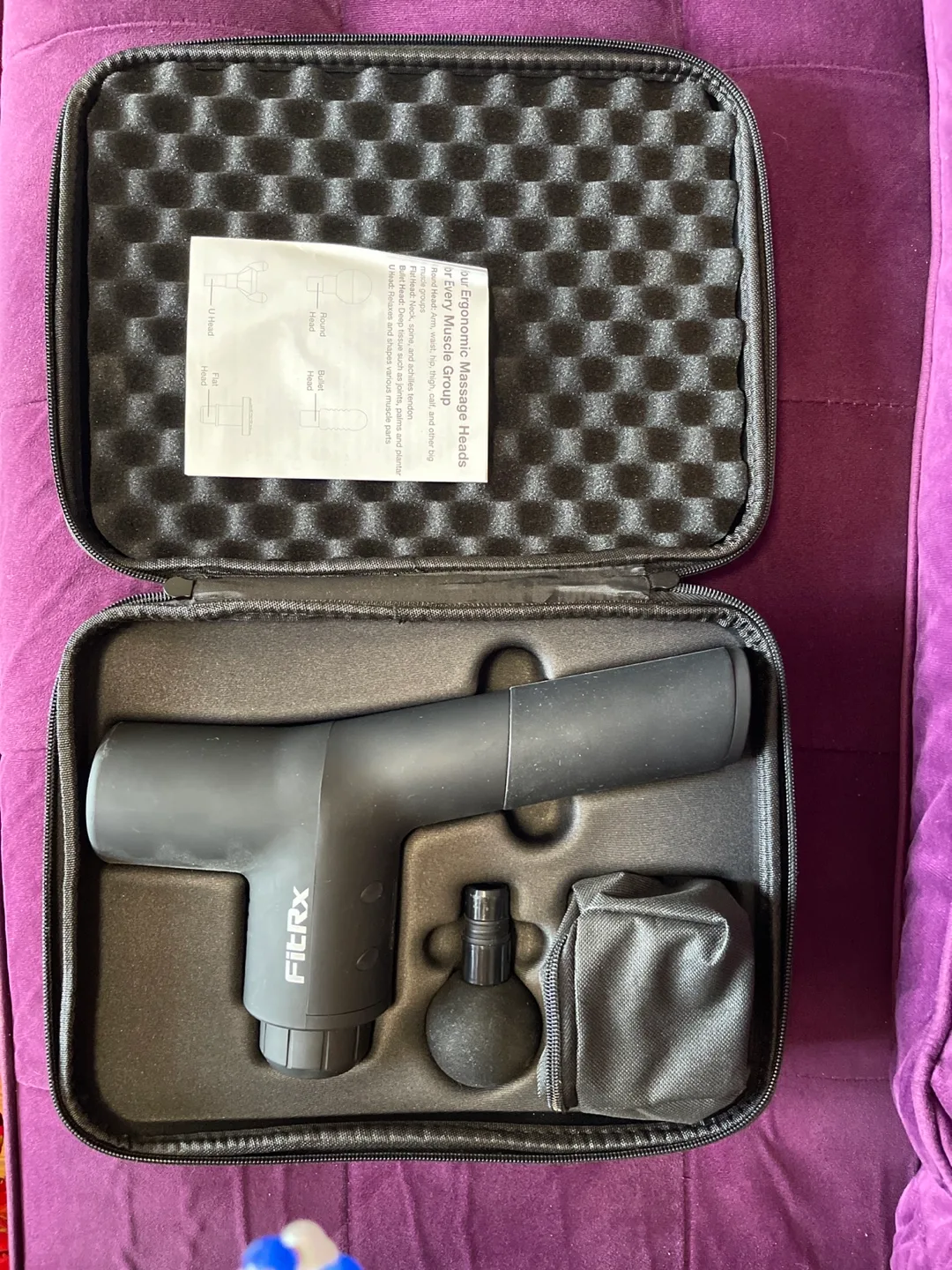🎉MOVING SALE🎉🎉FitRx Muscle Massage Gun w/ Case thumbnail