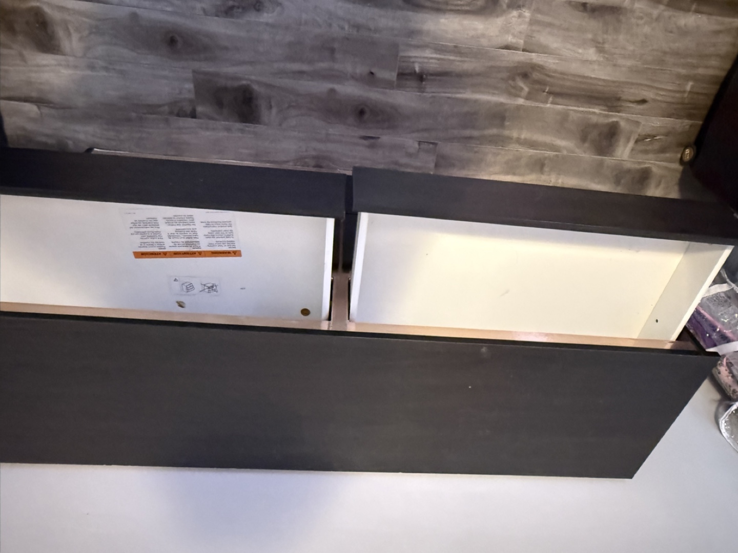 IKEA STORKLINTA Dark Brown 6-Drawer Dresser - photo 3