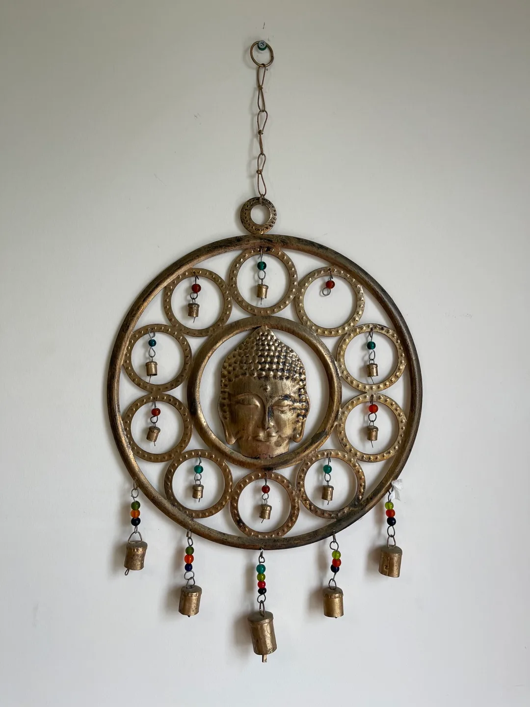 Buddha Face Wind Chime thumbnail