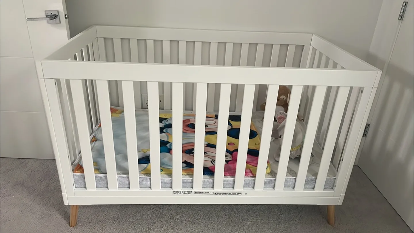 Delta Children Tucker 4-in-1 Convertible Crib - White image indicator(3)