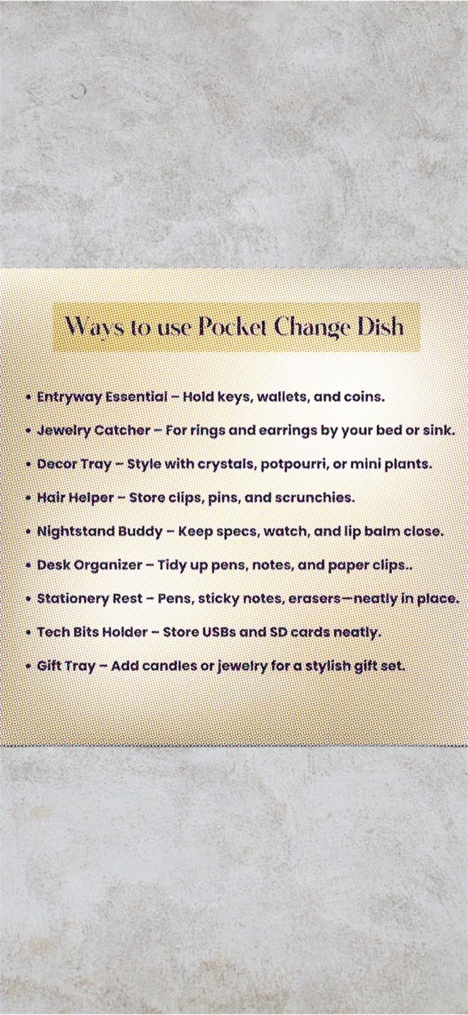 Vintage MCM Pocket Change Tray 50’s image indicator(6)