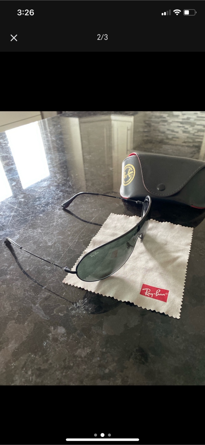 Ray-Ban Aviator Sunglasses with Case - photo 2