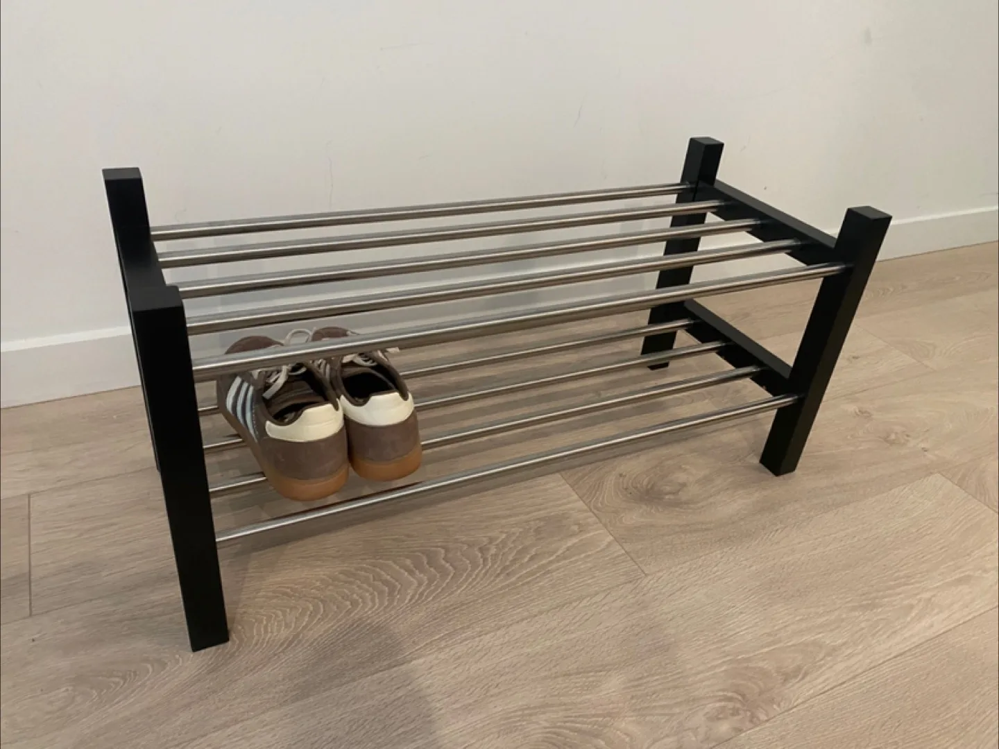 Black Metal Shoe Rack thumbnail