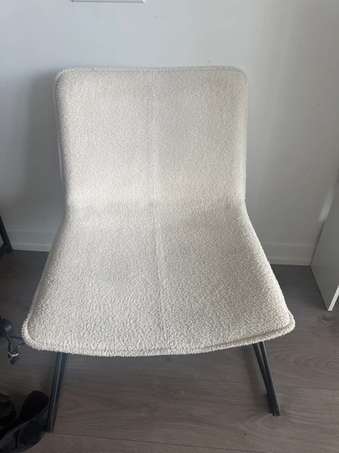 Cream Boucle Dining Chair thumbnail