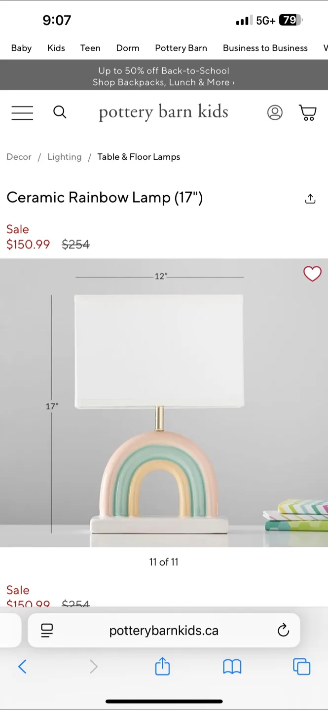 Kids’ Lamps - from Pottery Barn Kids image indicator(3)