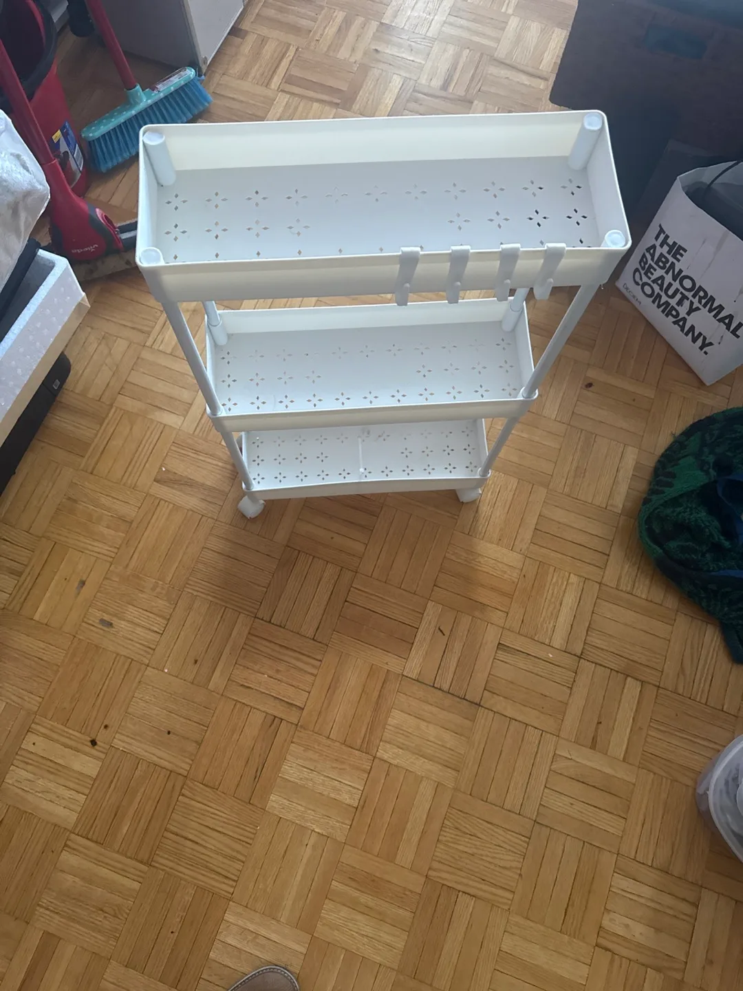 Rolling Utility Cart - White thumbnail