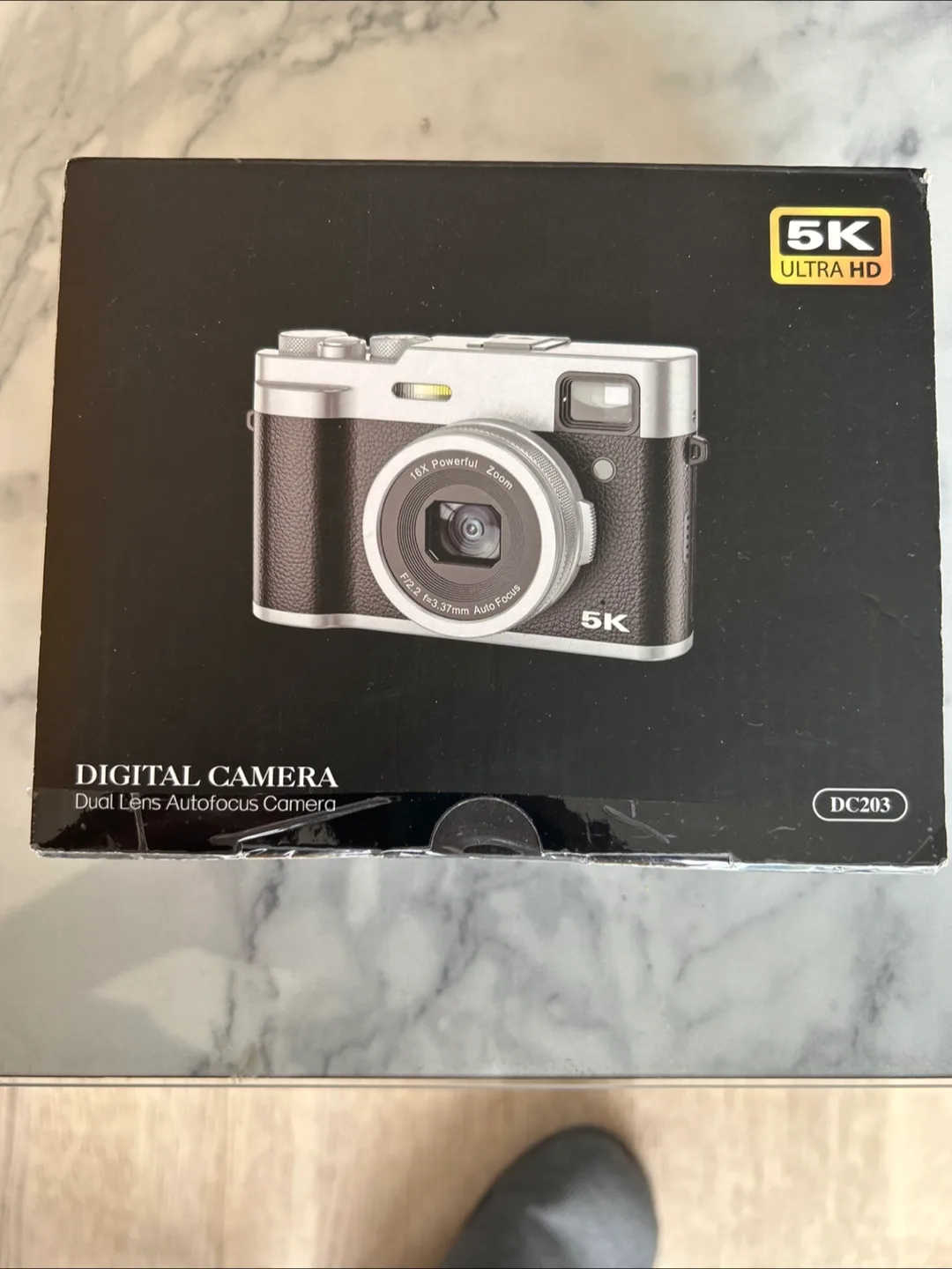 New DC203 5K Ultra HD Digital Camera image indicator(2)