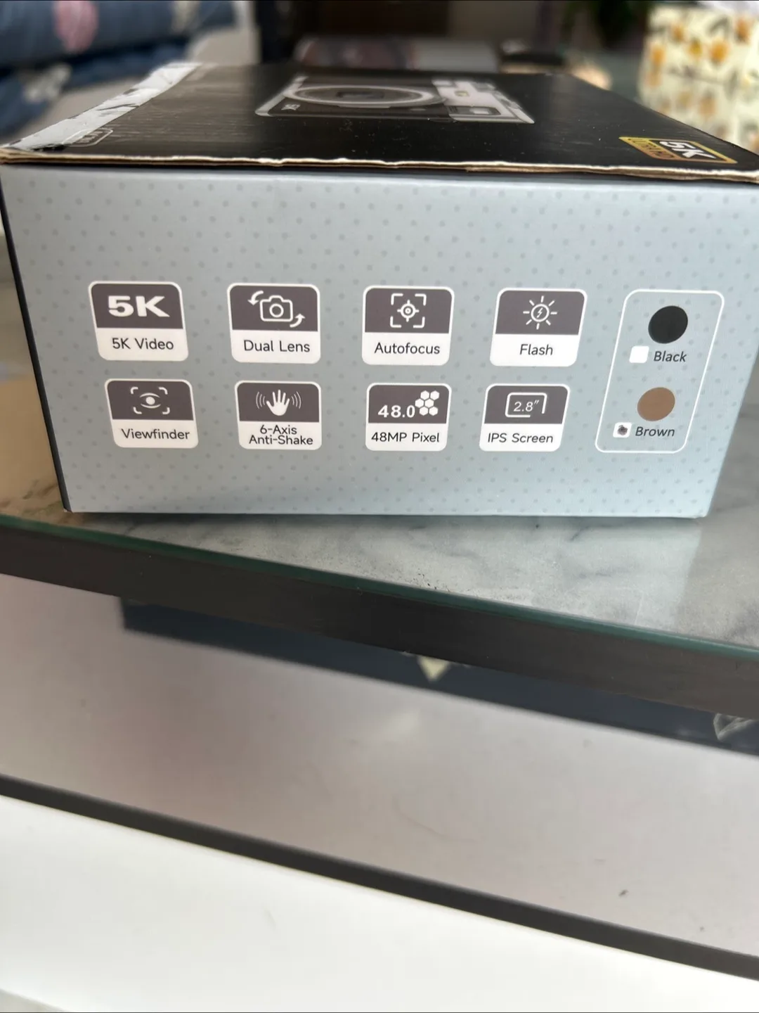 New DC203 5K Ultra HD Digital Camera image indicator(4)