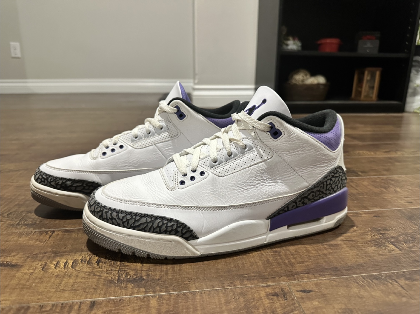 Jordan 3 Retro Court Purple