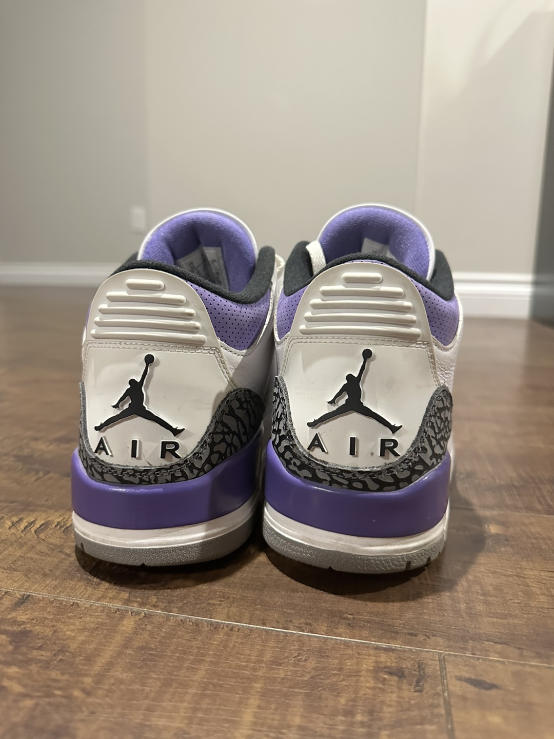 Jordan 3 Retro Court Purple - photo 3