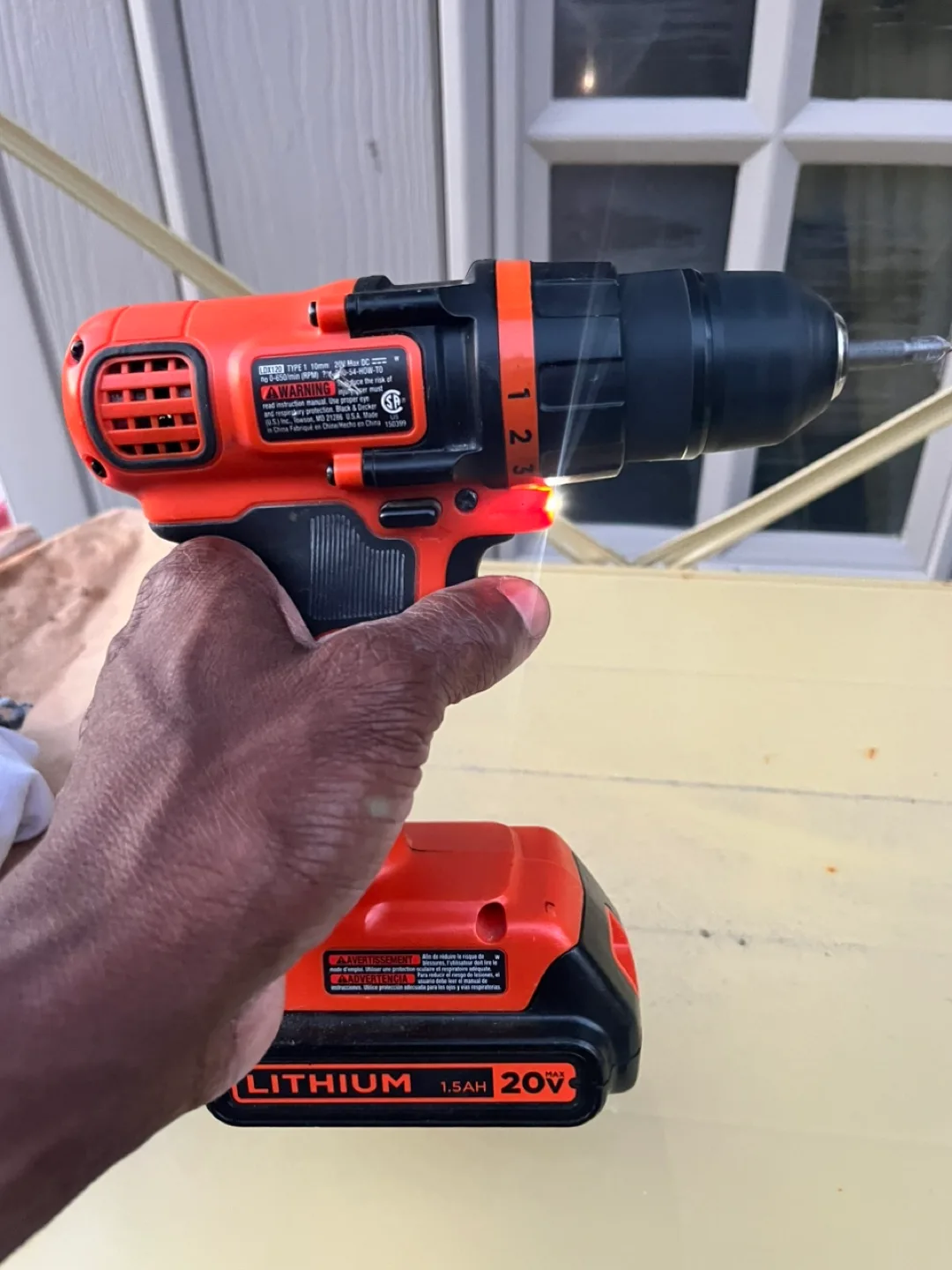 Black+Decker 20V Cordless Drill image indicator(5)