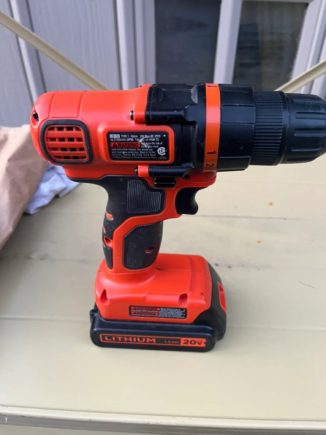 Black+Decker 20V Cordless Drill image indicator(4)