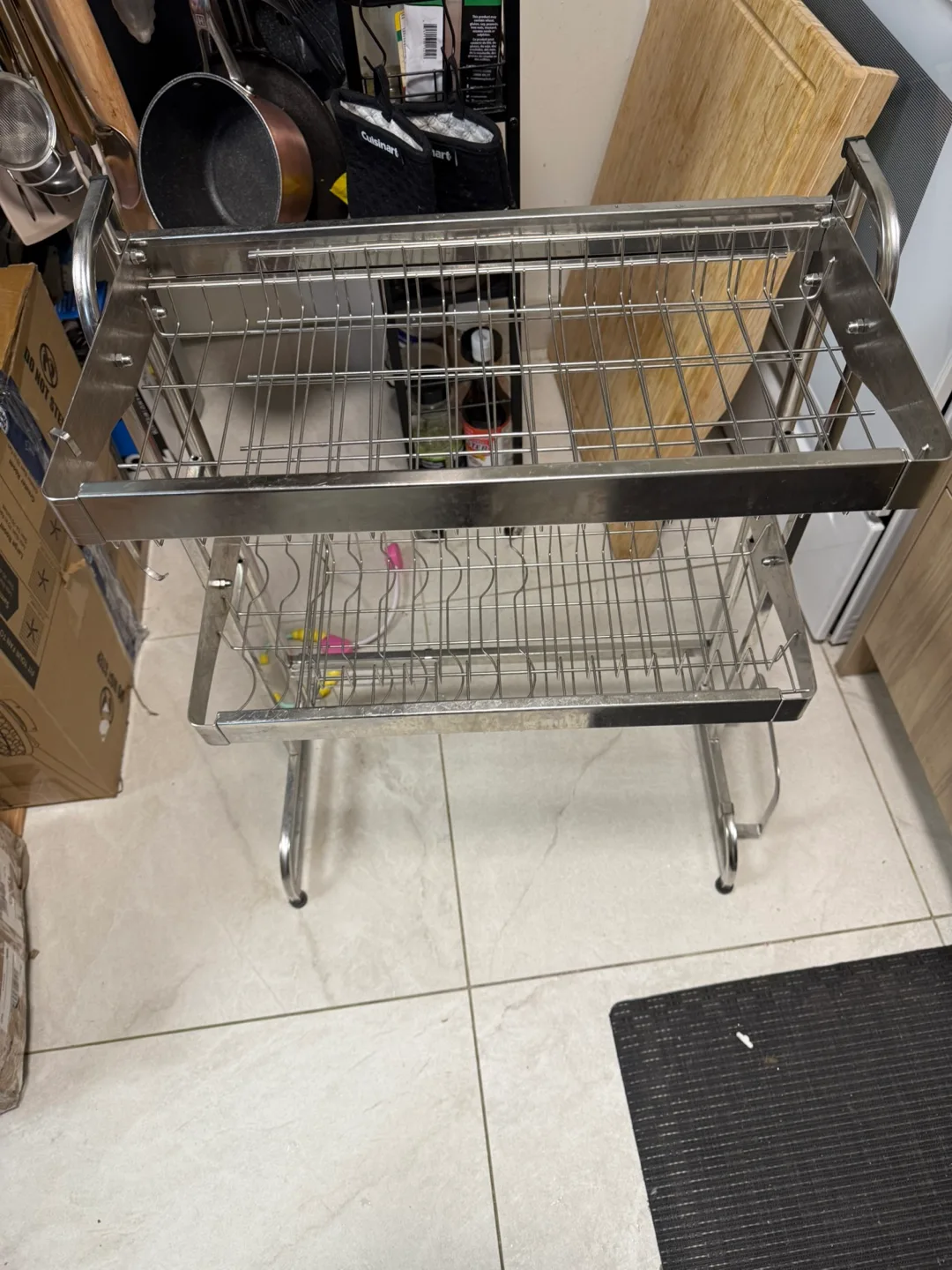 Stainless Steel Dish Drying Rack thumbnail