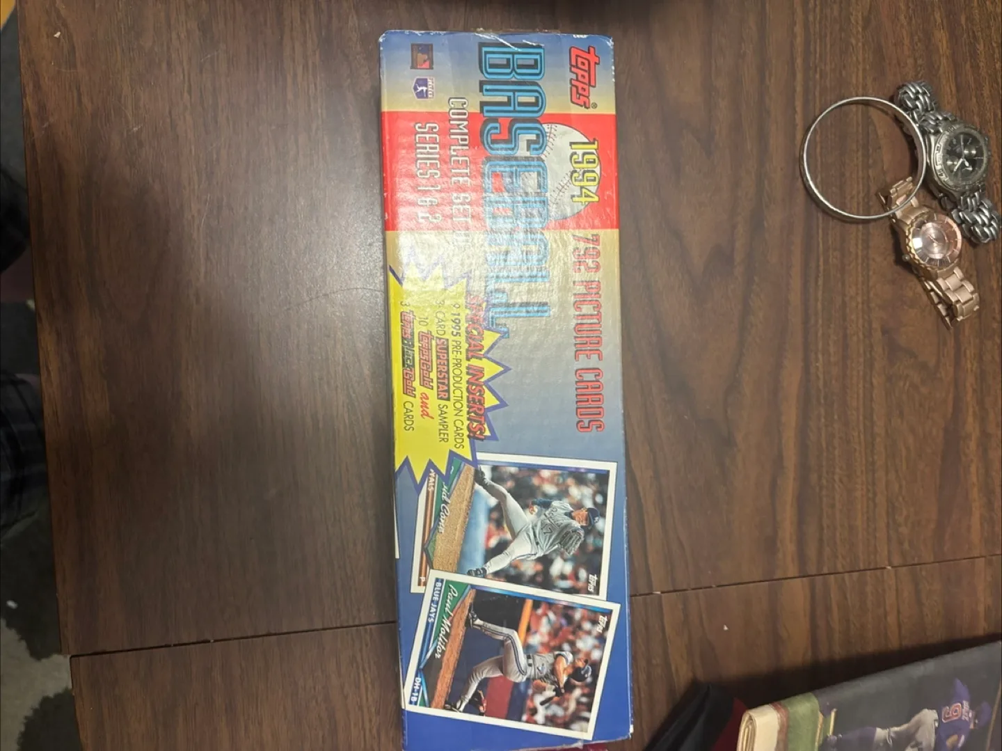 Topps 1994 Baseball Cards Complete Set Series 1&2 thumbnail