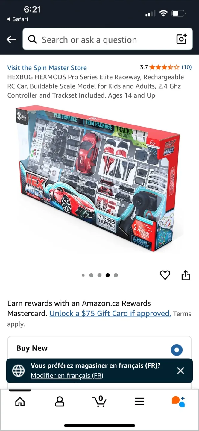 Hex Mods Pro Series Elite Raceway Customizable RC Car image indicator(8)