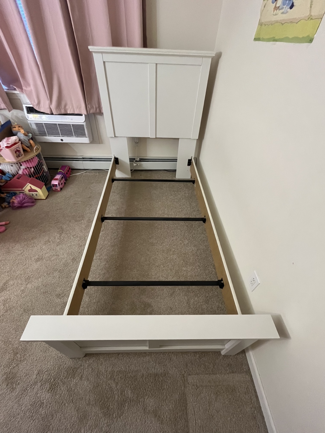 Ashley Furniture Fortman Twin Panel Bed - White - photo 3