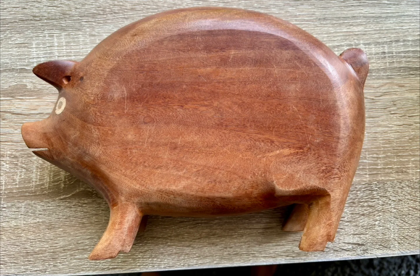 Wooden Pig Bowl image indicator(3)
