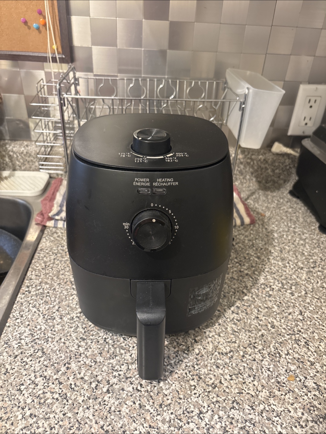 Black Air Fryer - photo 2