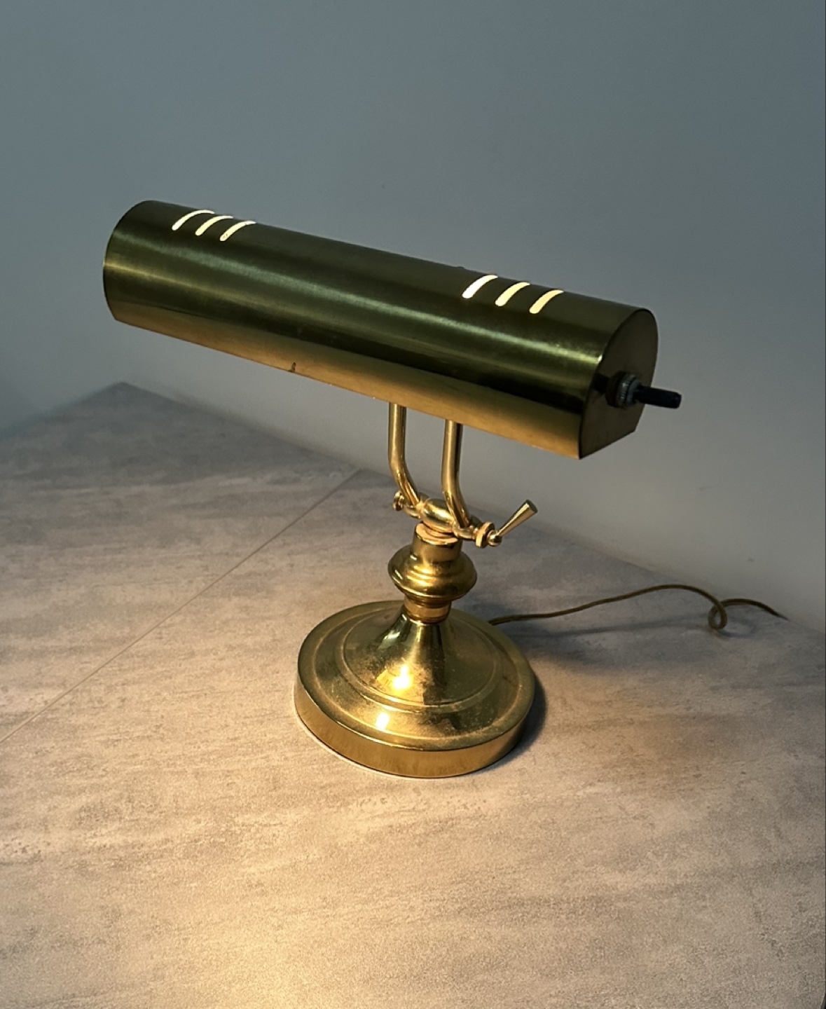 Brass Piano Desk Lamp - photo 2