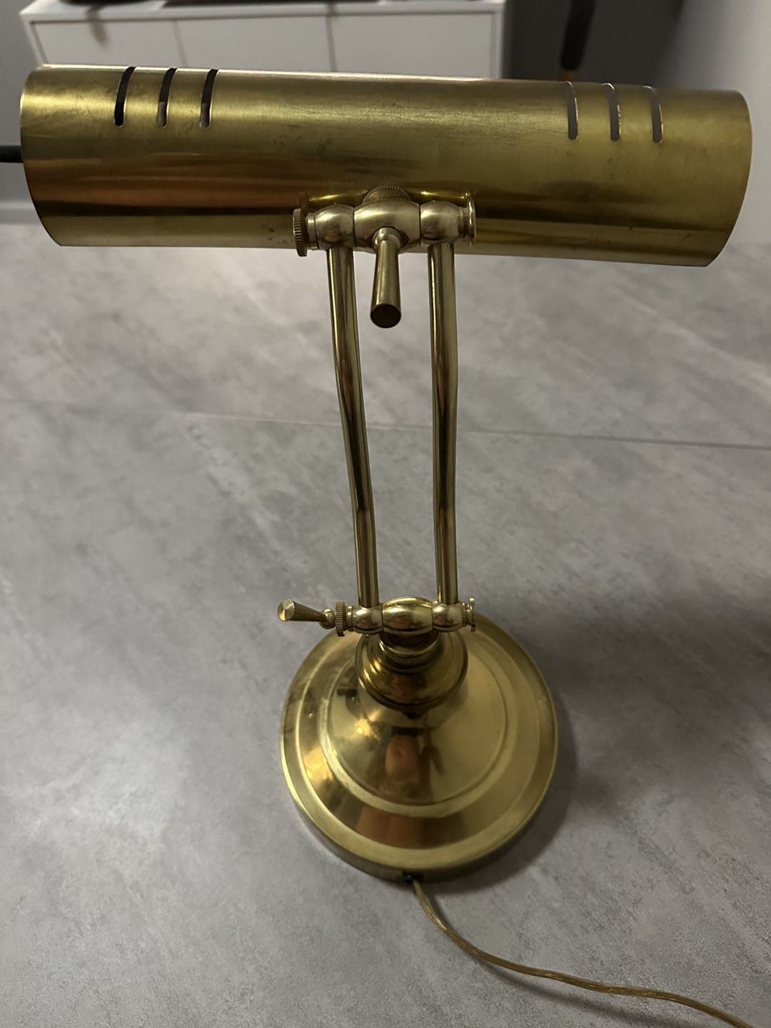Brass Piano Desk Lamp - photo 3