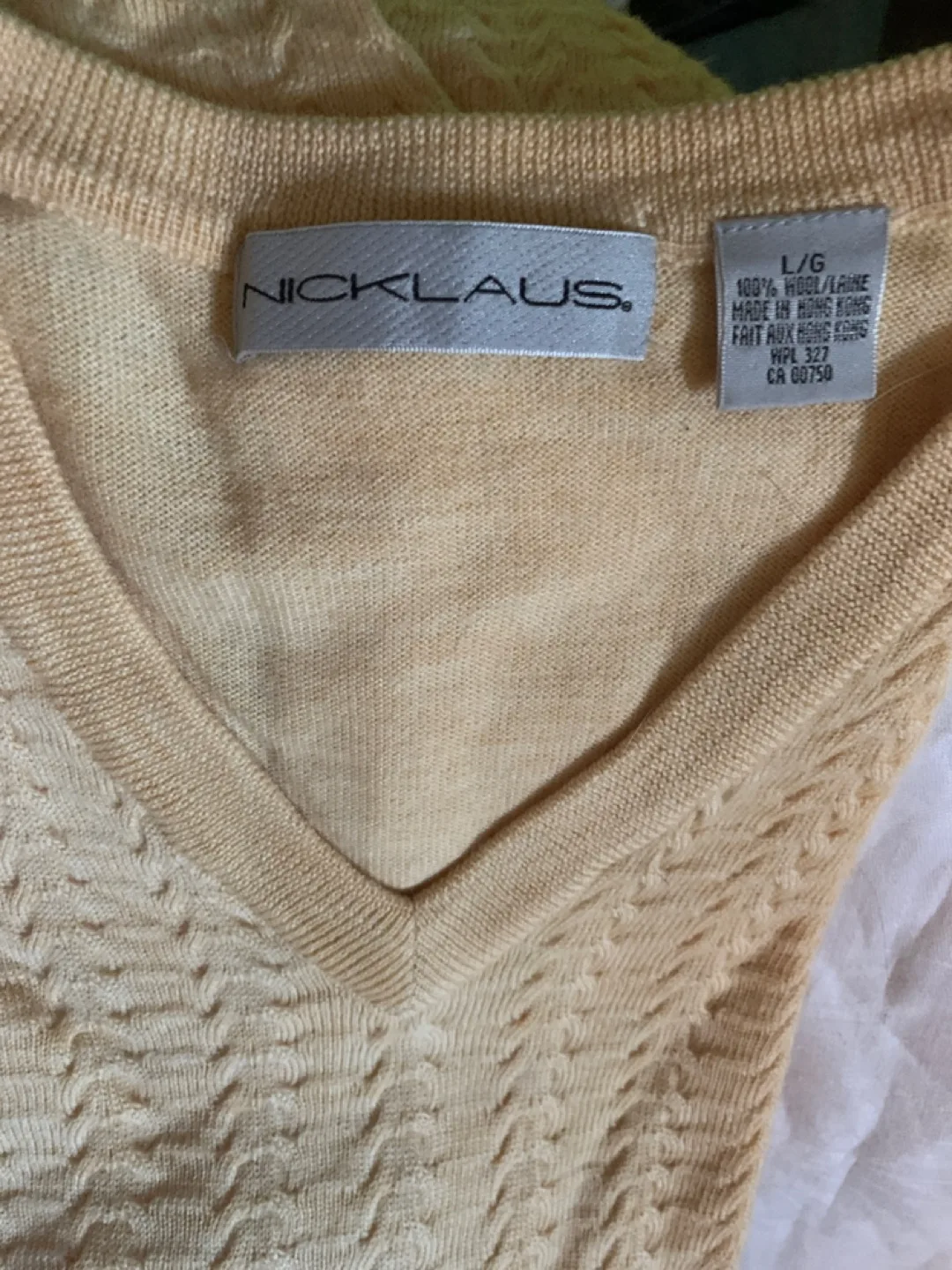 Nicklaus Wool Vest - Size L thumbnail