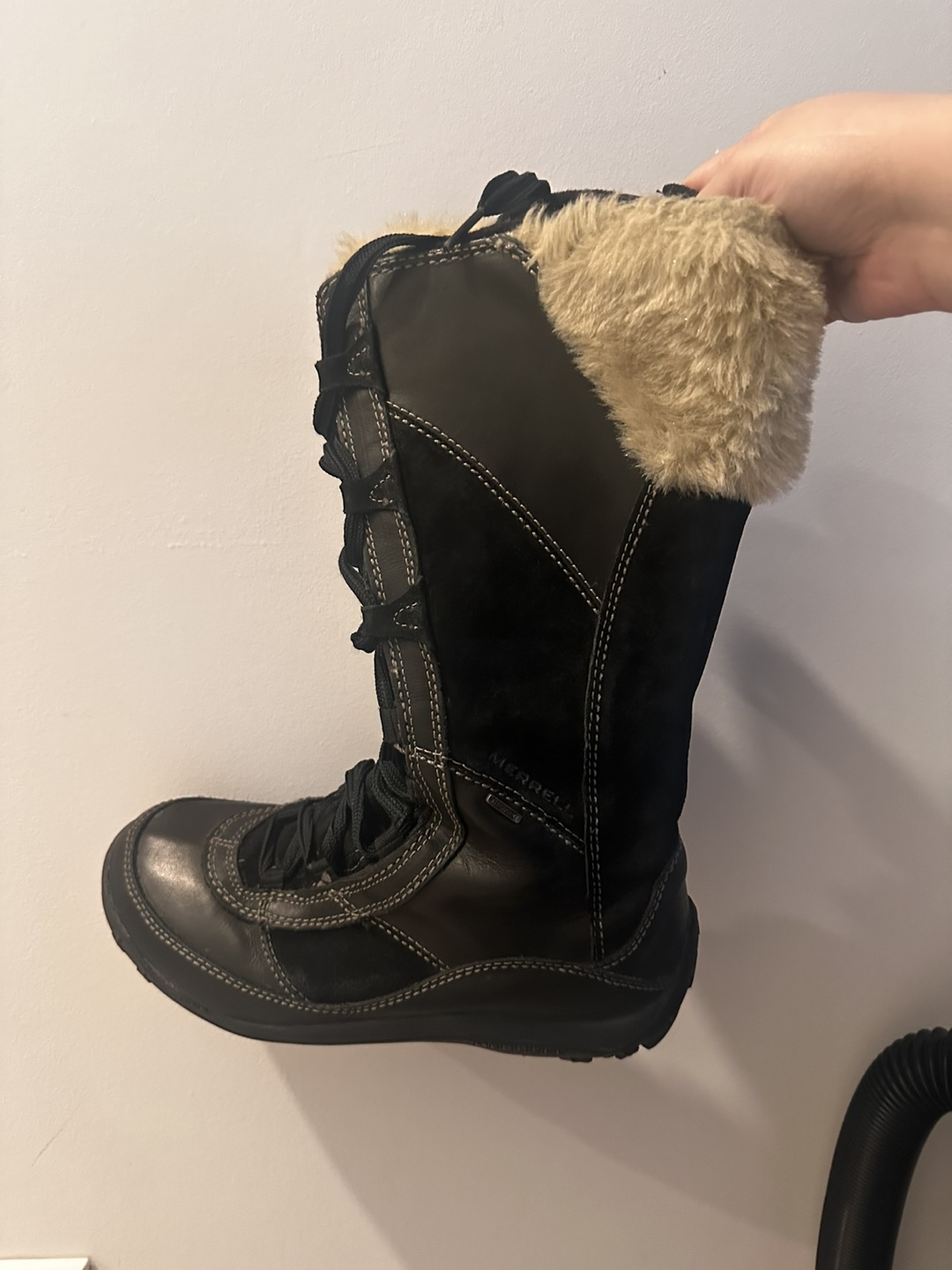 Merrell Black Winter Boots