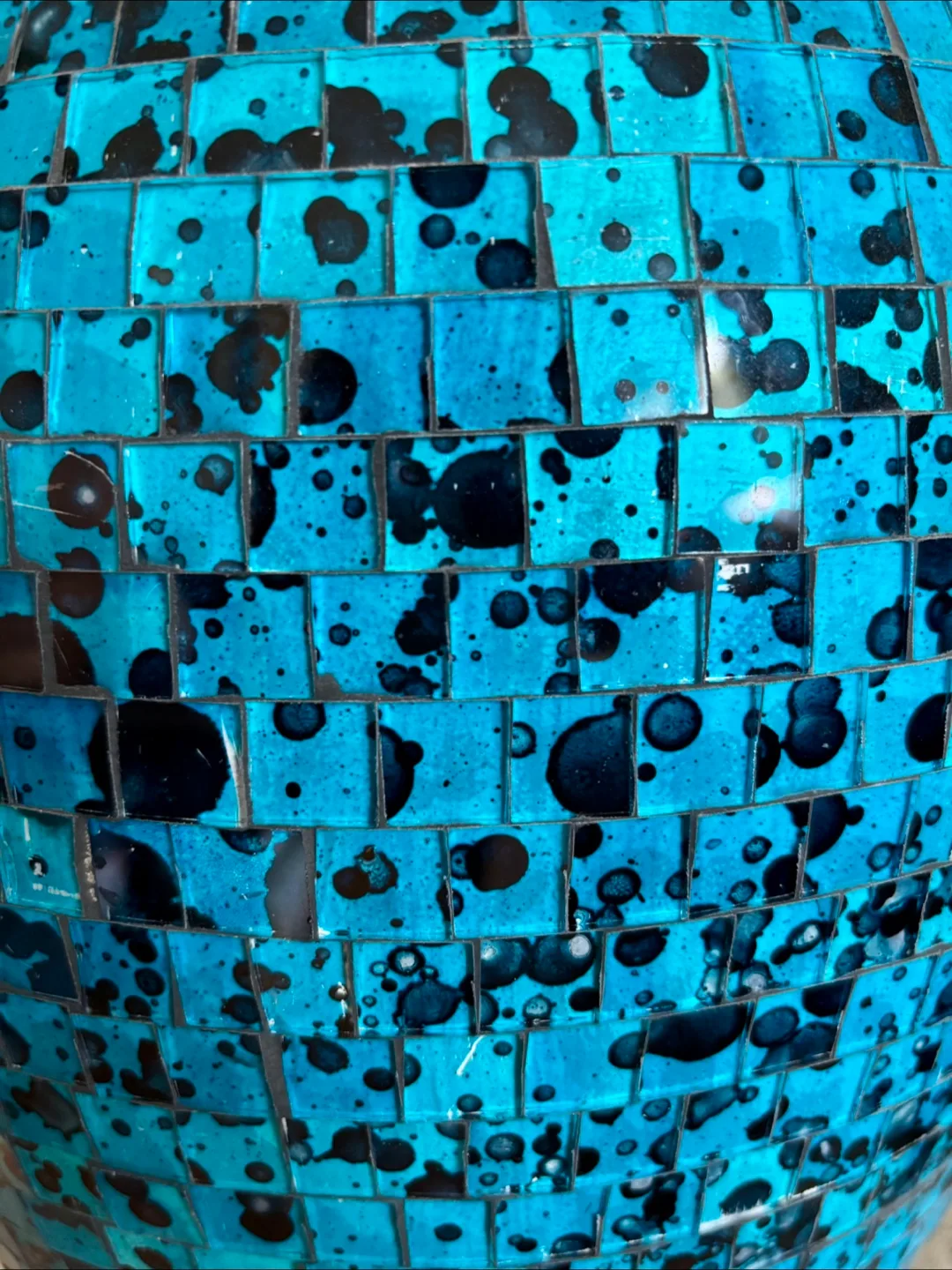 Mosaic Tile Vase - Blue image indicator(4)