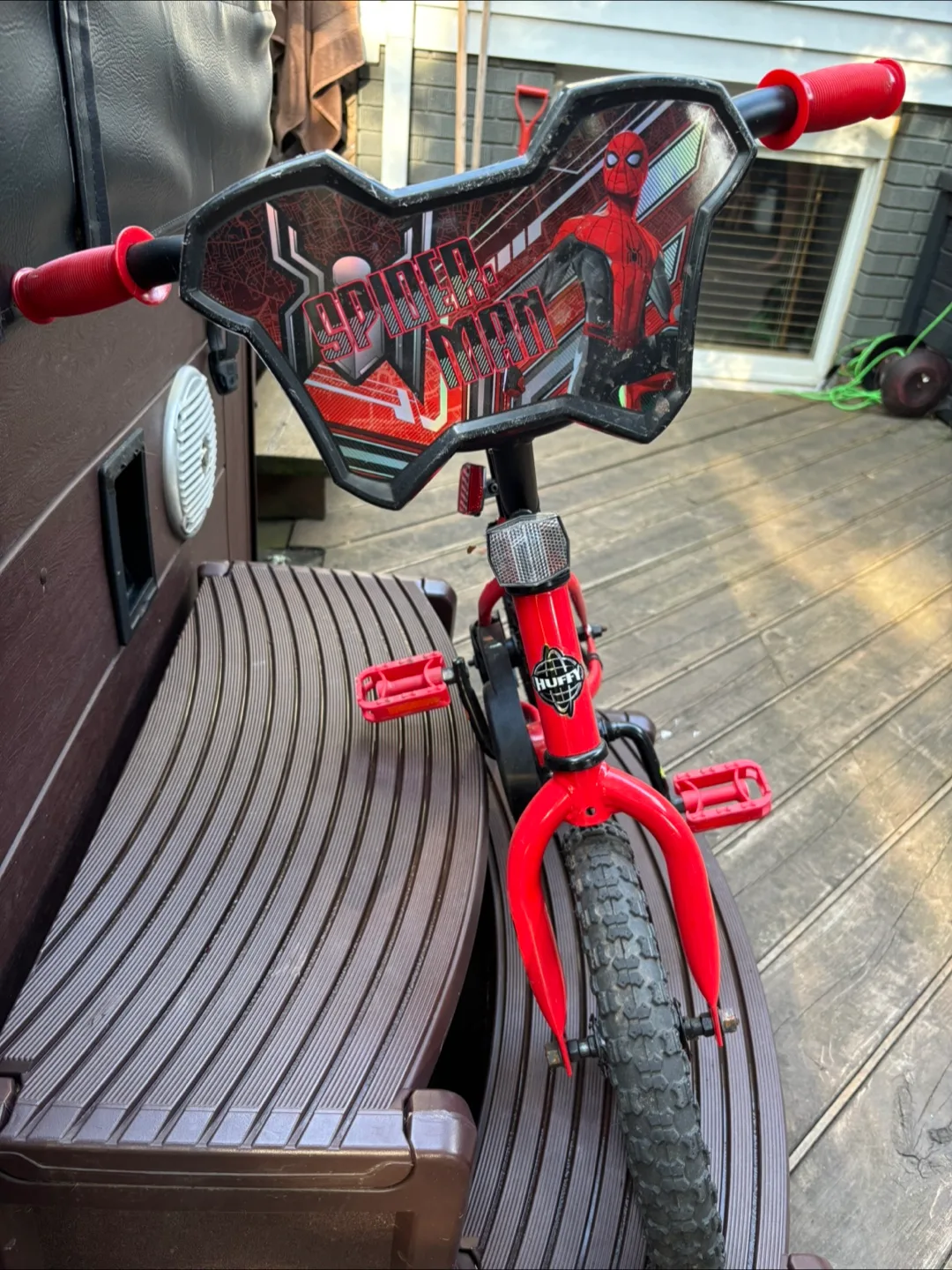 Huffy Spider-Man Kids' Bike - Red image indicator(4)