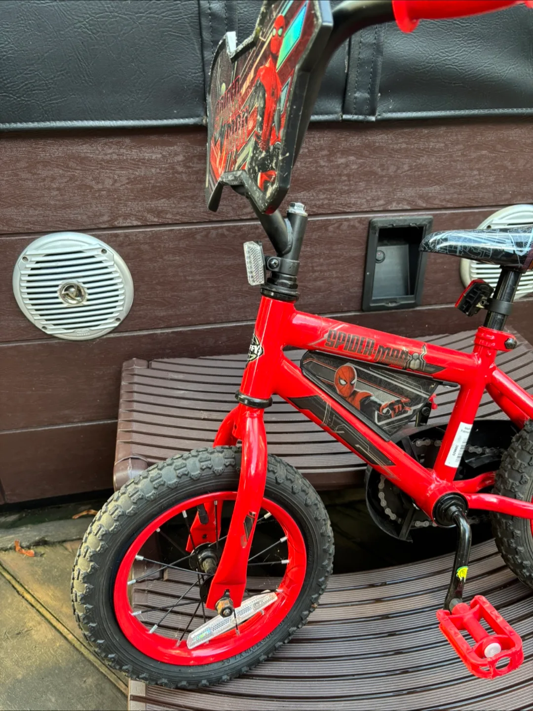 Huffy Spider-Man Kids' Bike - Red image indicator(3)