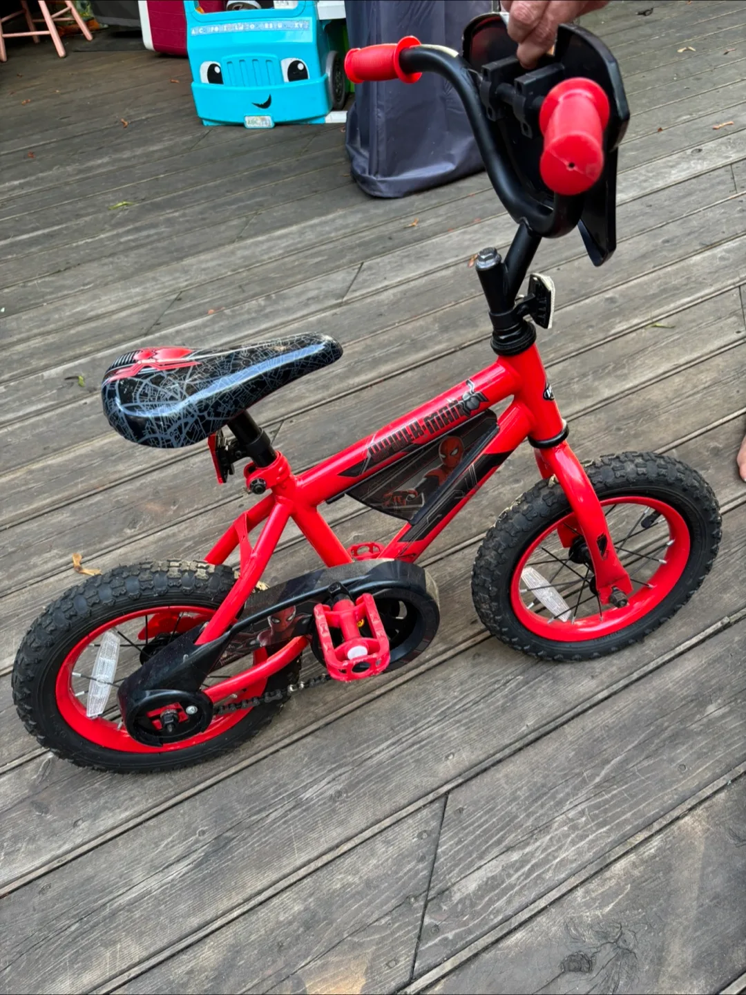 Huffy Spider-Man Kids' Bike - Red image indicator(6)