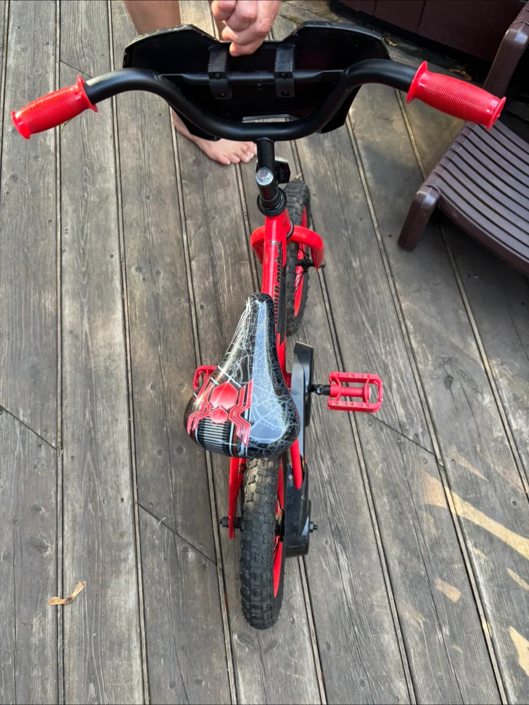 Huffy Spider-Man Kids' Bike - Red image indicator(7)