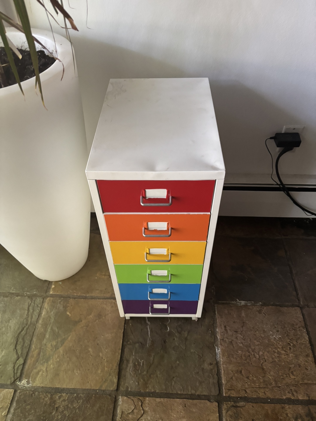 Rainbow Drawer Filing Cabinet