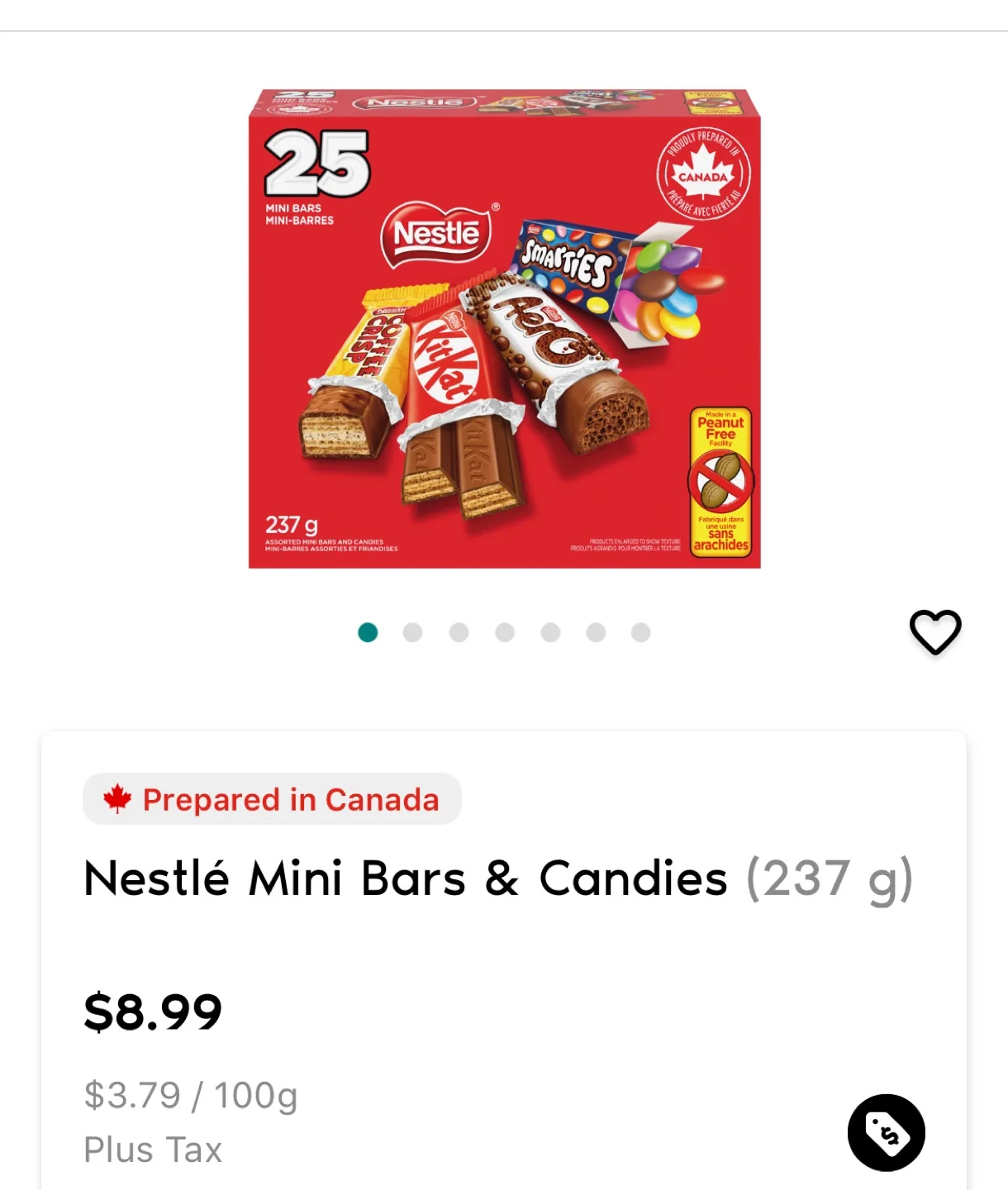 All for $20!Nestle chocolate bars & candies image indicator(7)