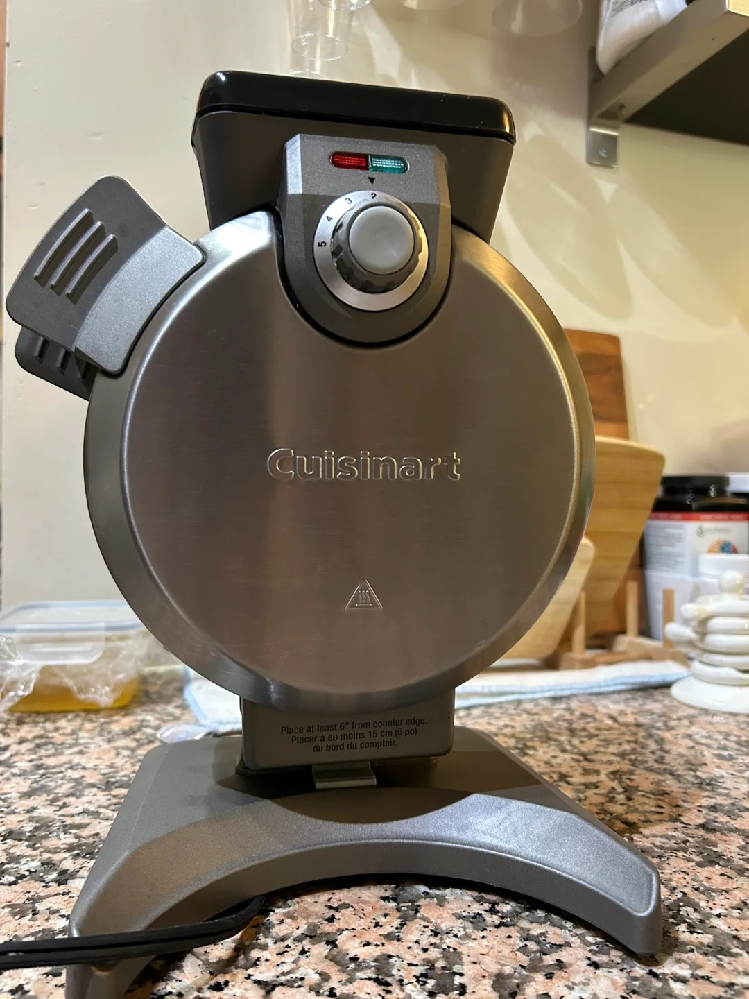Cuisinart Vertical Waffle Maker - like new thumbnail
