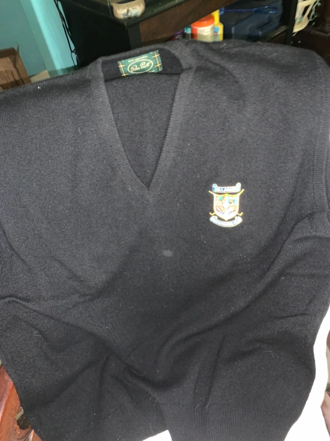 Peter Scott Lambswool Sweater Vest - Killarney Golf Club image indicator(3)