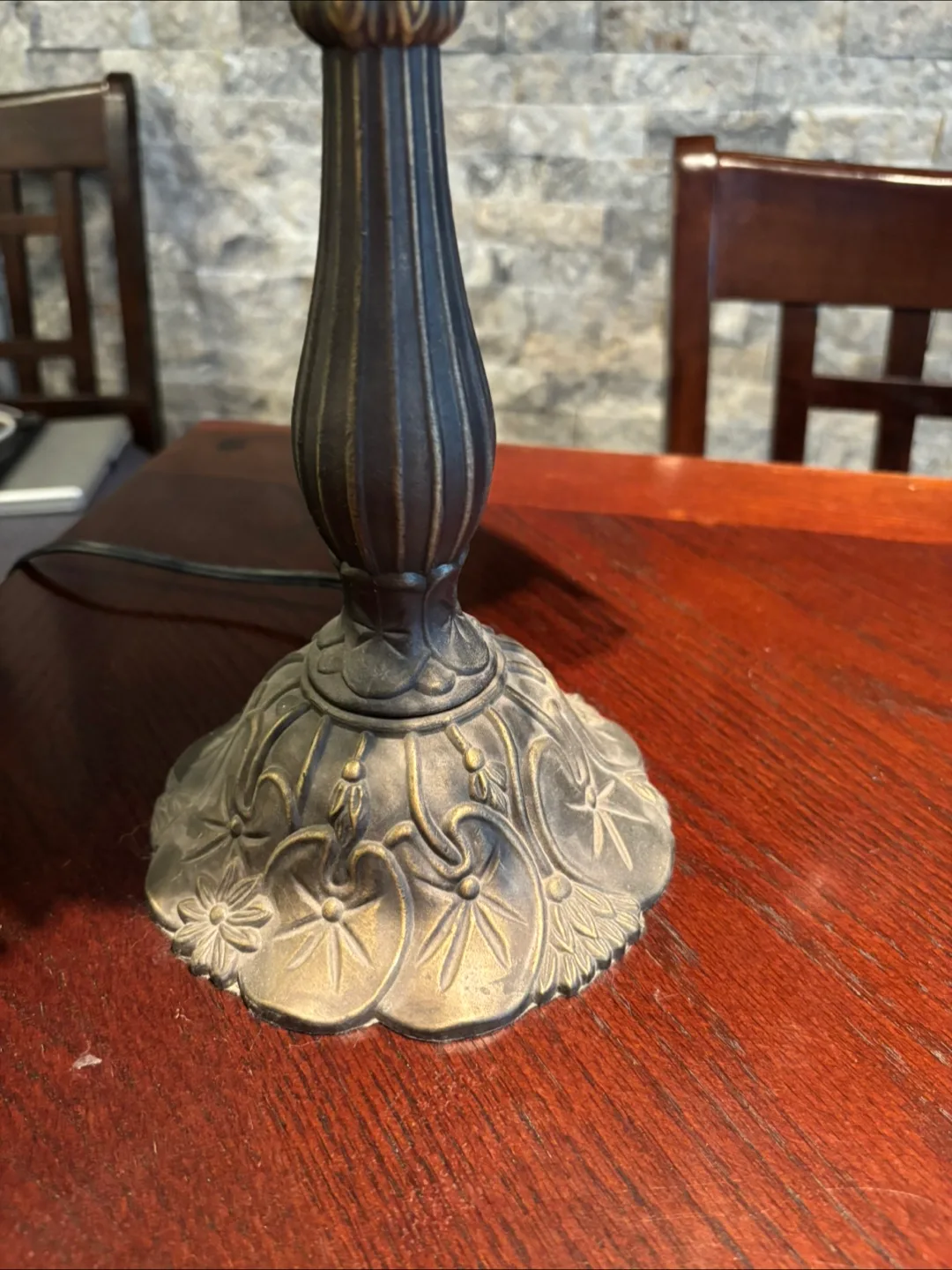 Vintage Beaded Tiffany Lamp image indicator(6)