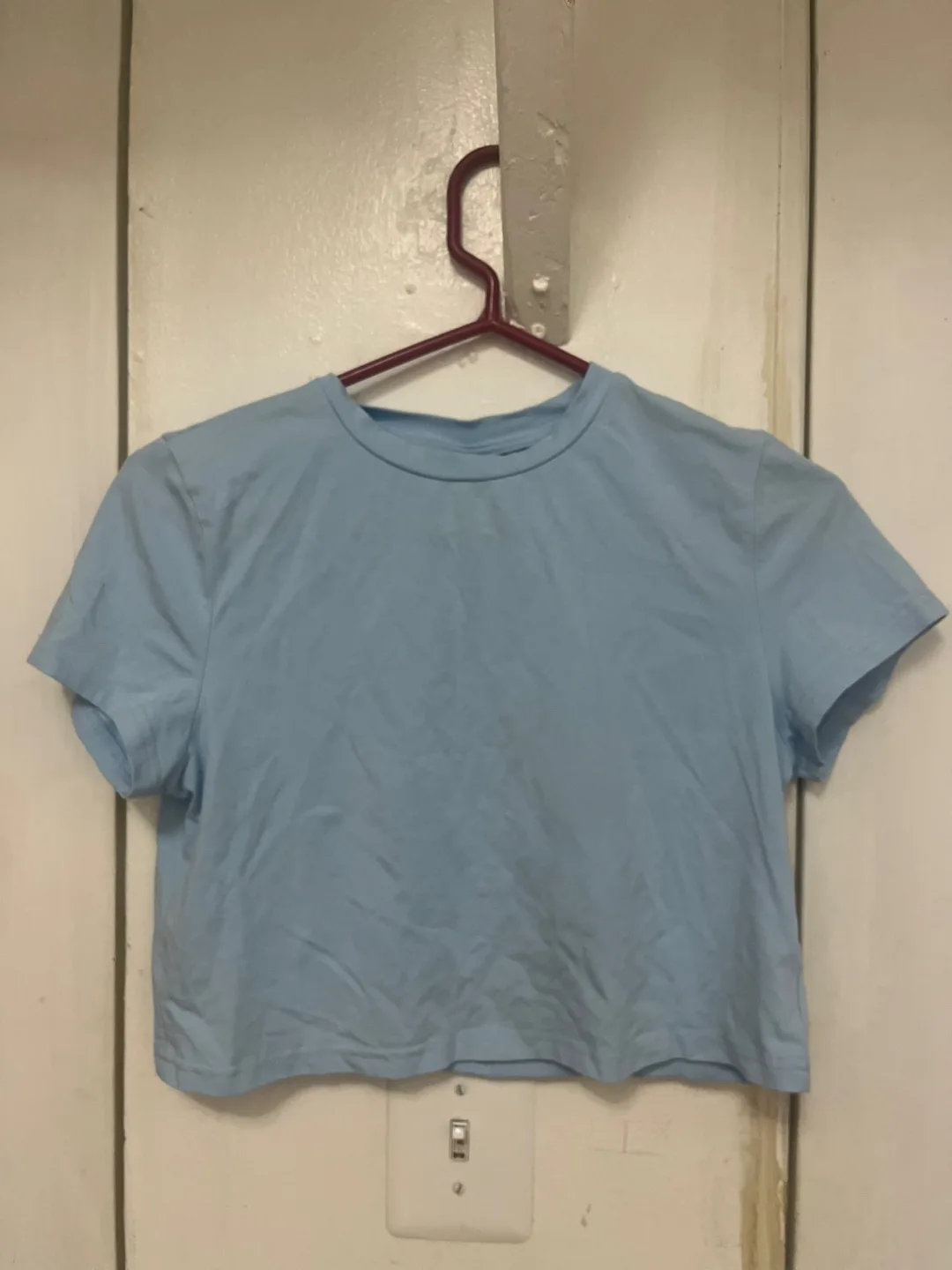 Light Blue Cropped T-Shirt thumbnail