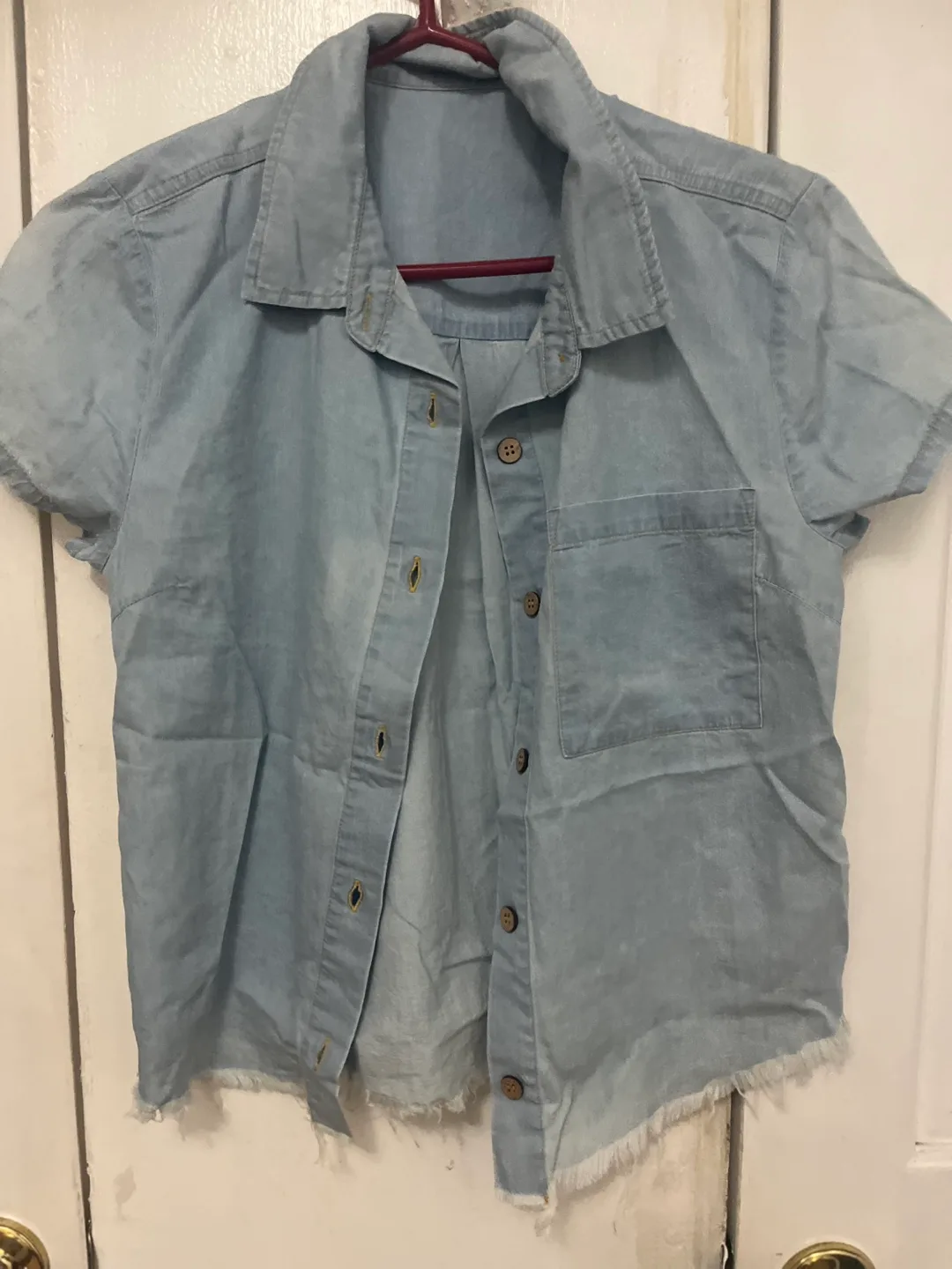 Denim Button-Down Shirt thumbnail